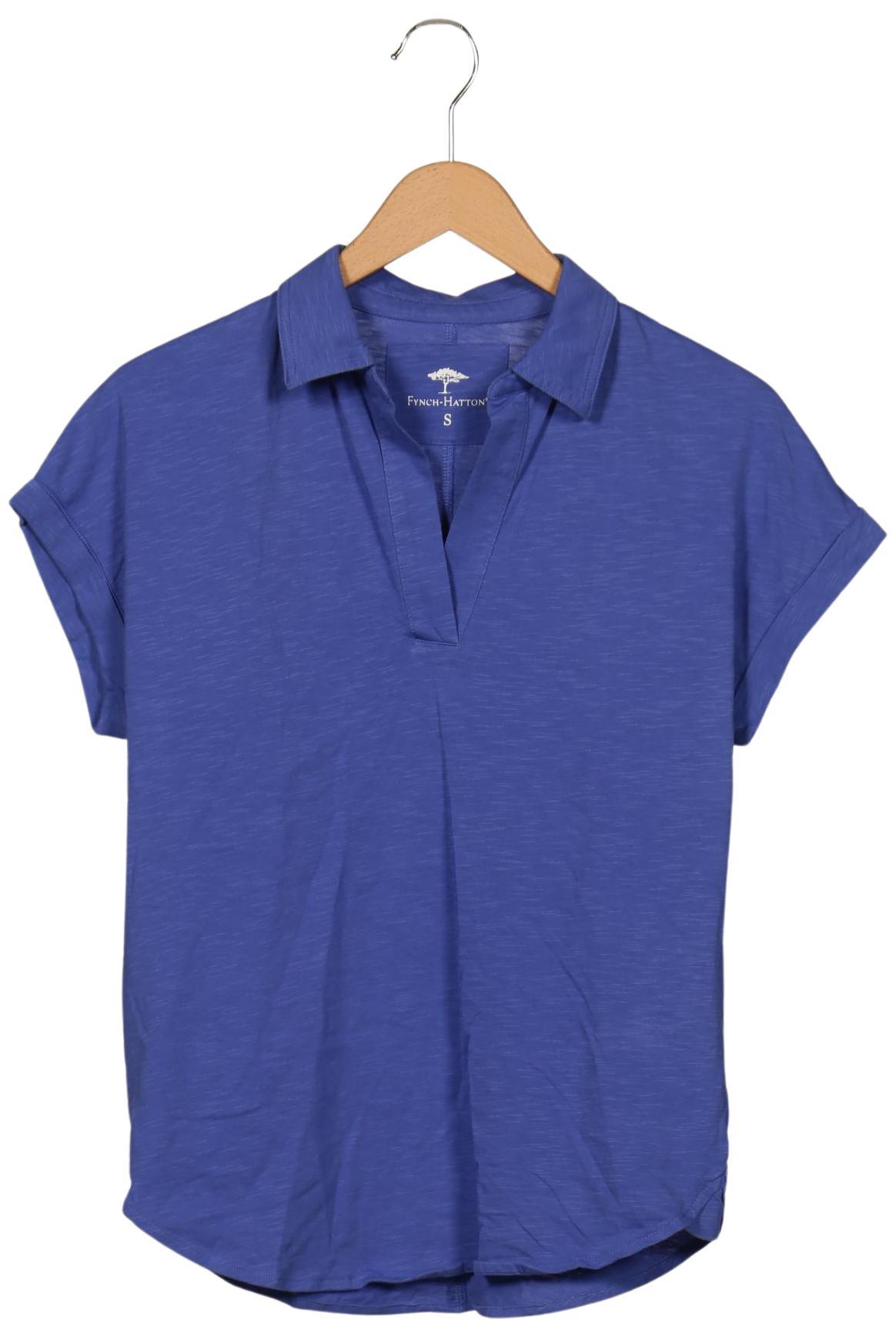 

Fynch Hatton Damen T-Shirt, blau, Gr. 36