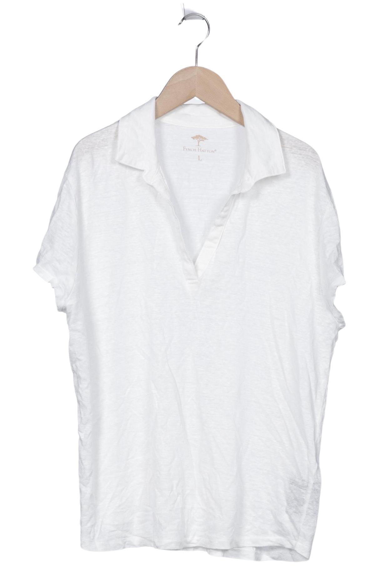 

Fynch Hatton Damen Poloshirt, cremeweiß, Gr. 42