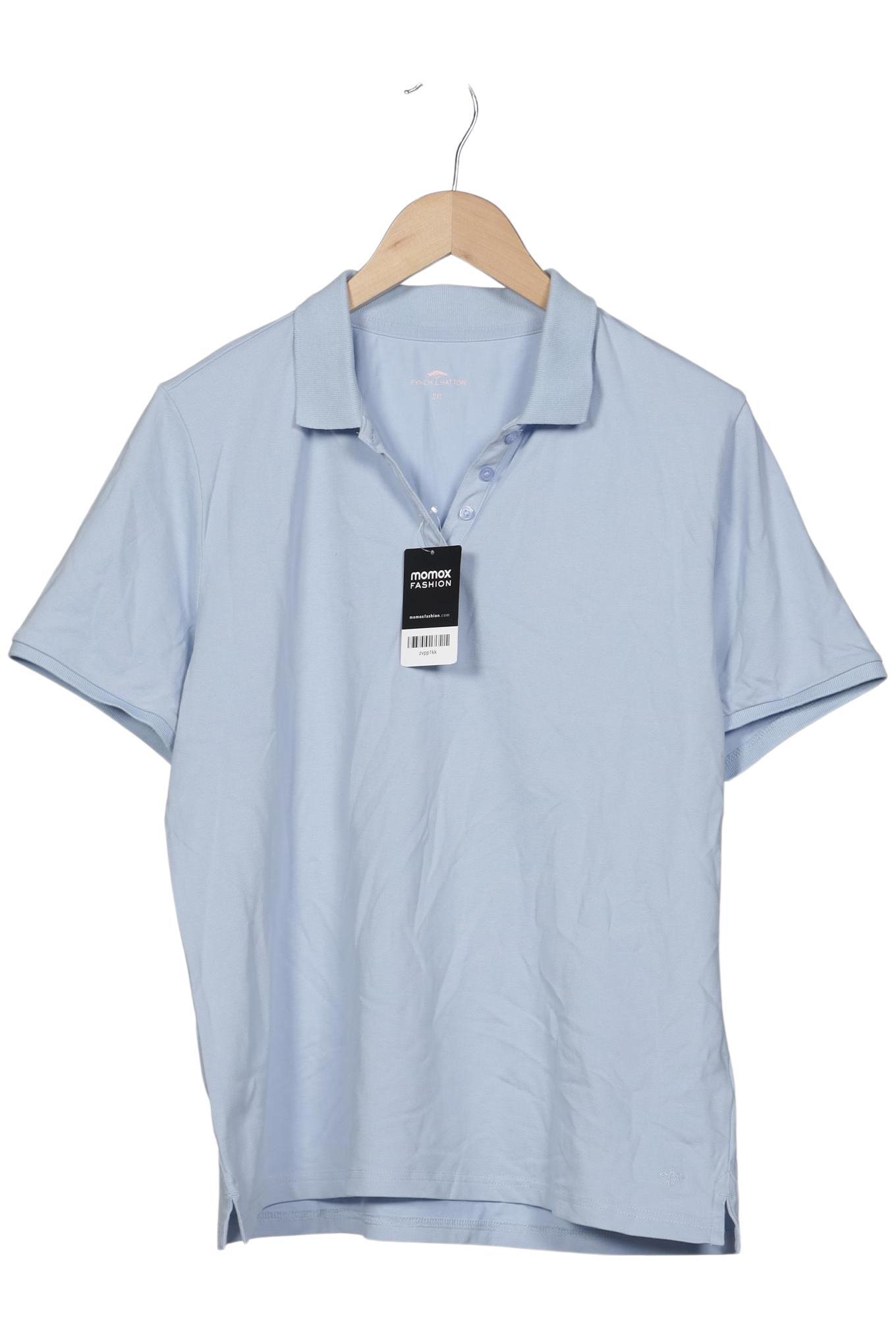 

Fynch Hatton Damen Poloshirt, hellblau, Gr. 46