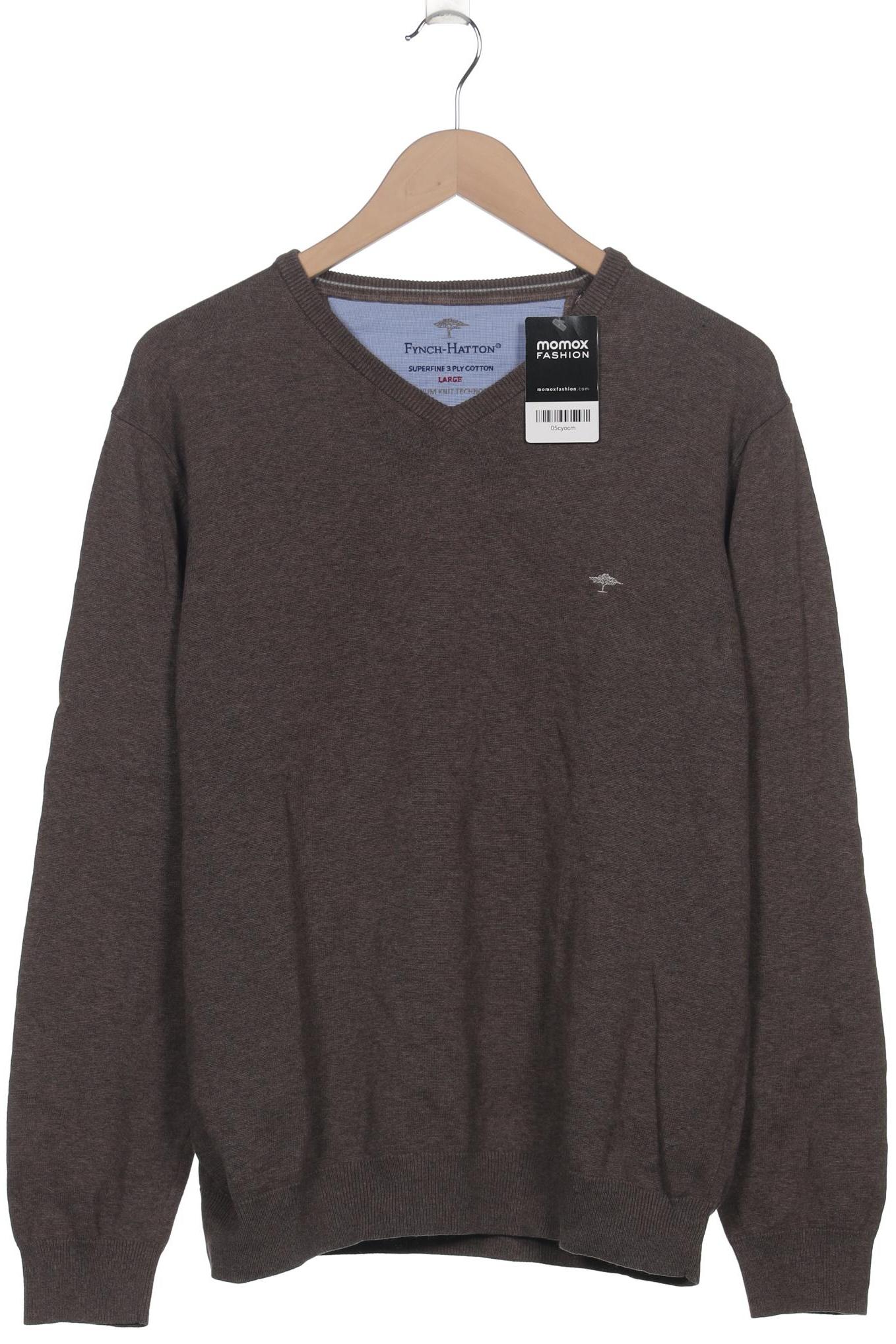 

Fynch Hatton Herren Pullover, braun, Gr. 52