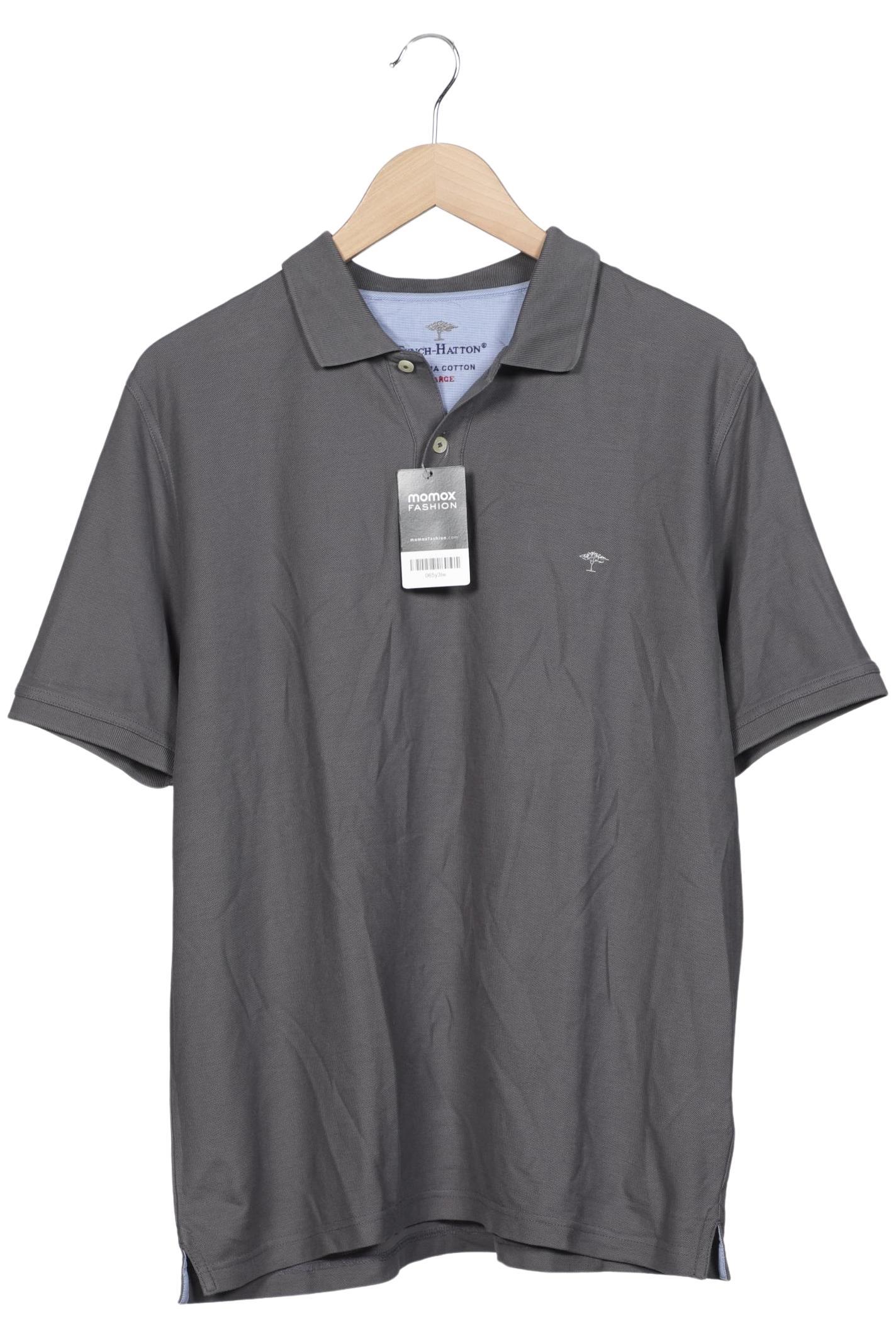 

Fynch Hatton Herren Poloshirt, grau, Gr. 52