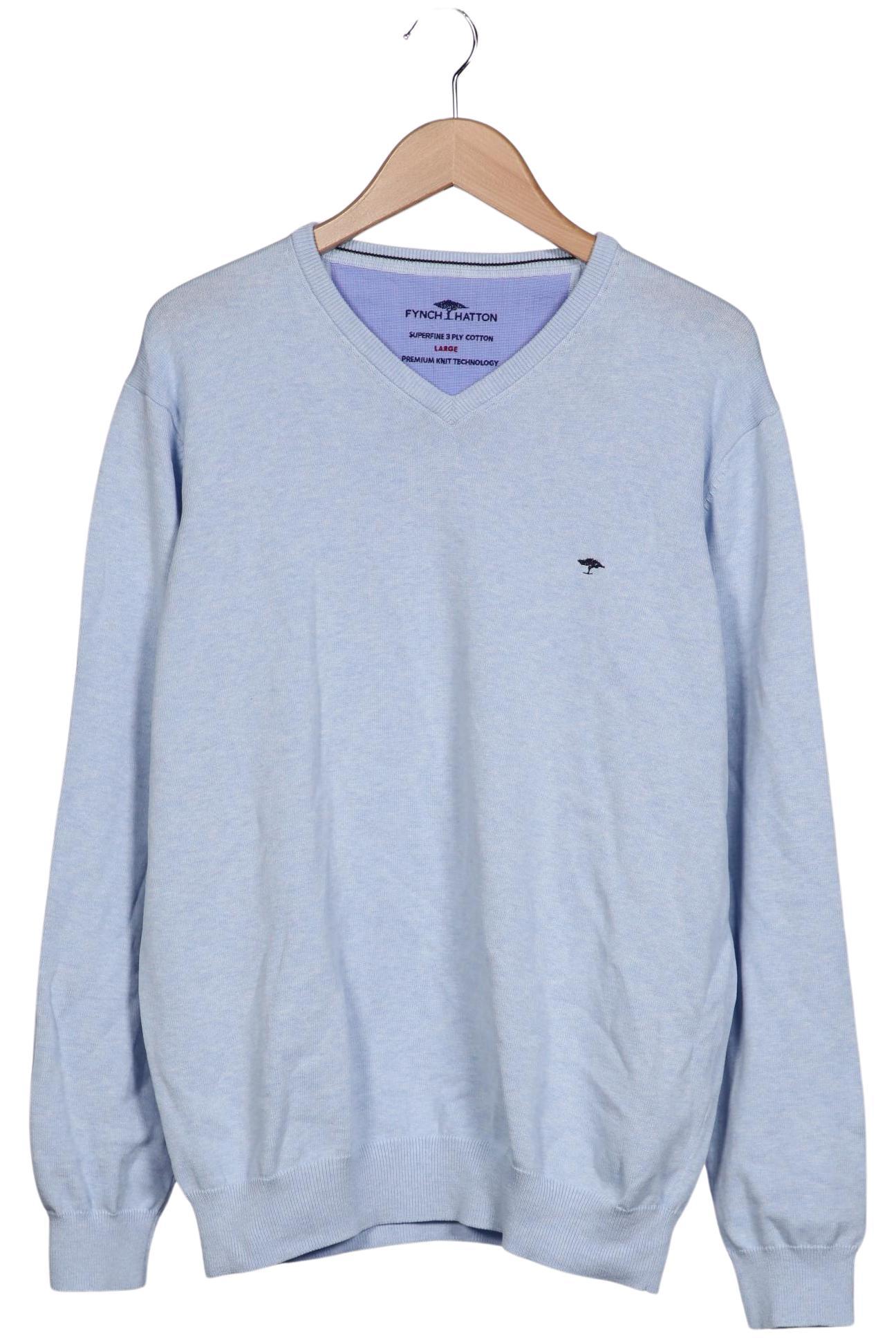 

Fynch Hatton Herren Pullover, hellblau, Gr. 52