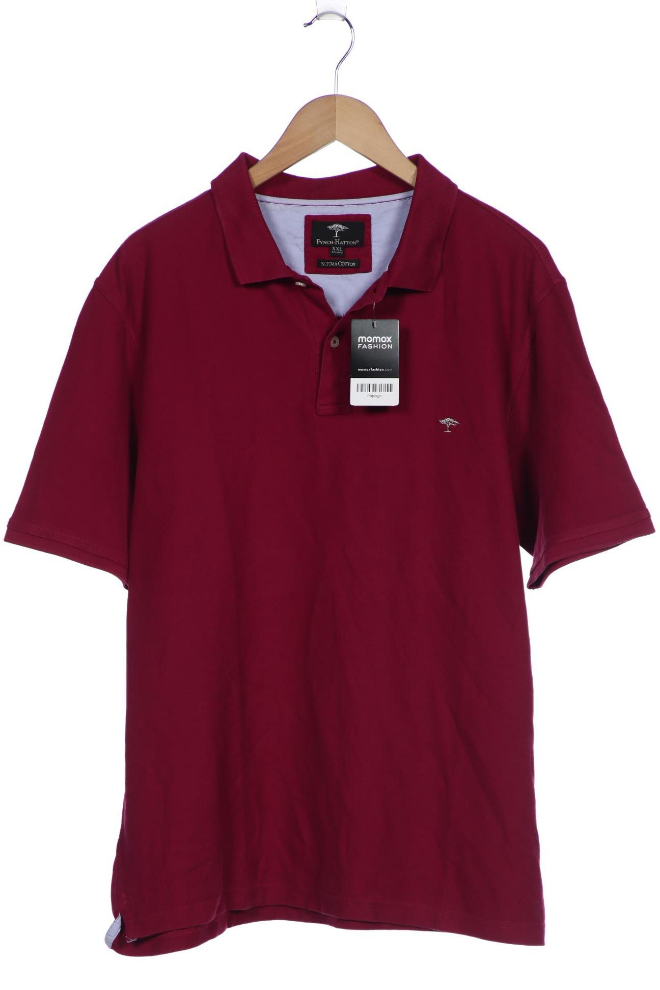 

Fynch Hatton Herren Poloshirt, pink