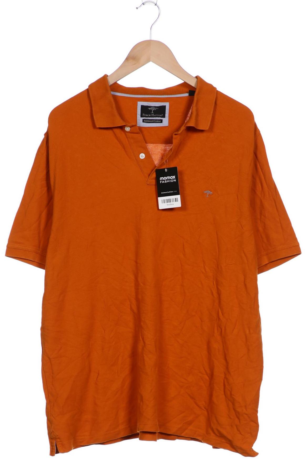 

Fynch Hatton Herren Poloshirt, orange