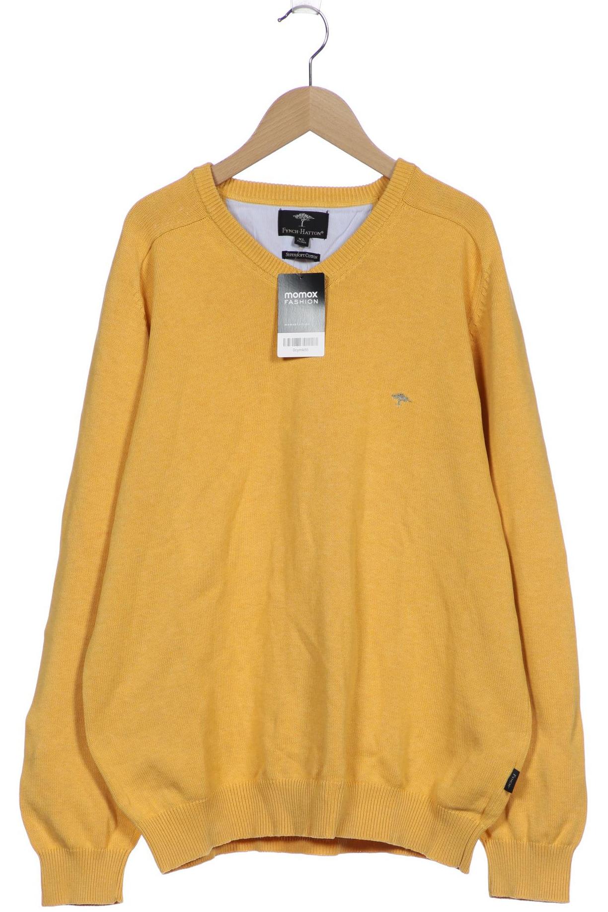 

Fynch Hatton Herren Pullover, gelb