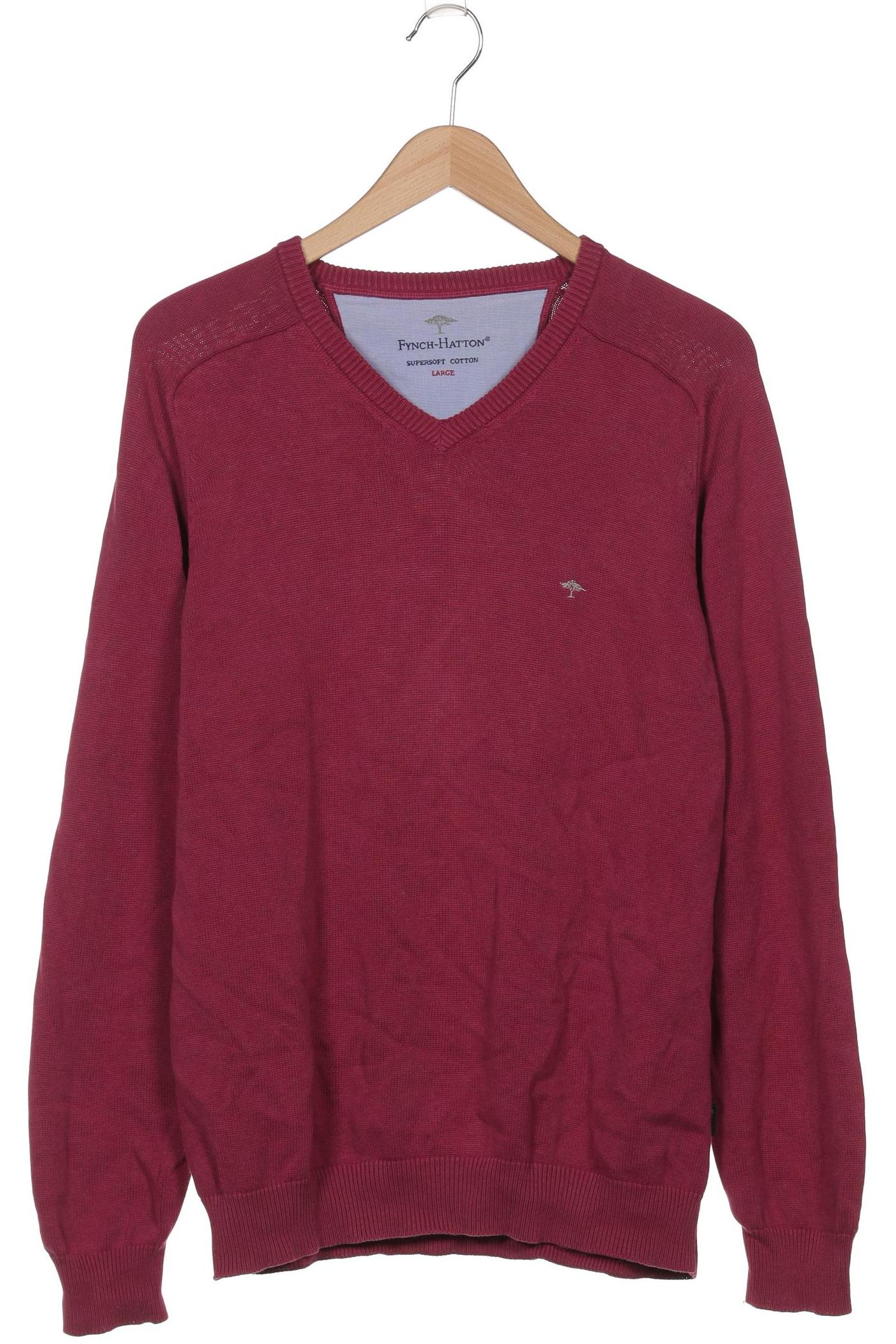 

Fynch Hatton Herren Pullover, bordeaux, Gr. 52