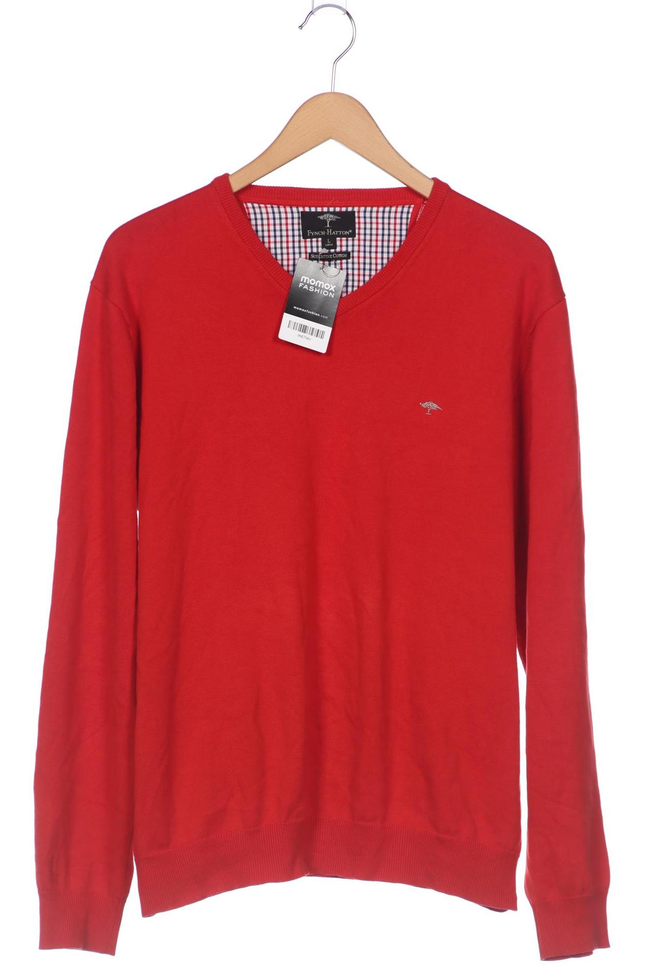 

Fynch Hatton Herren Pullover, rot, Gr. 52