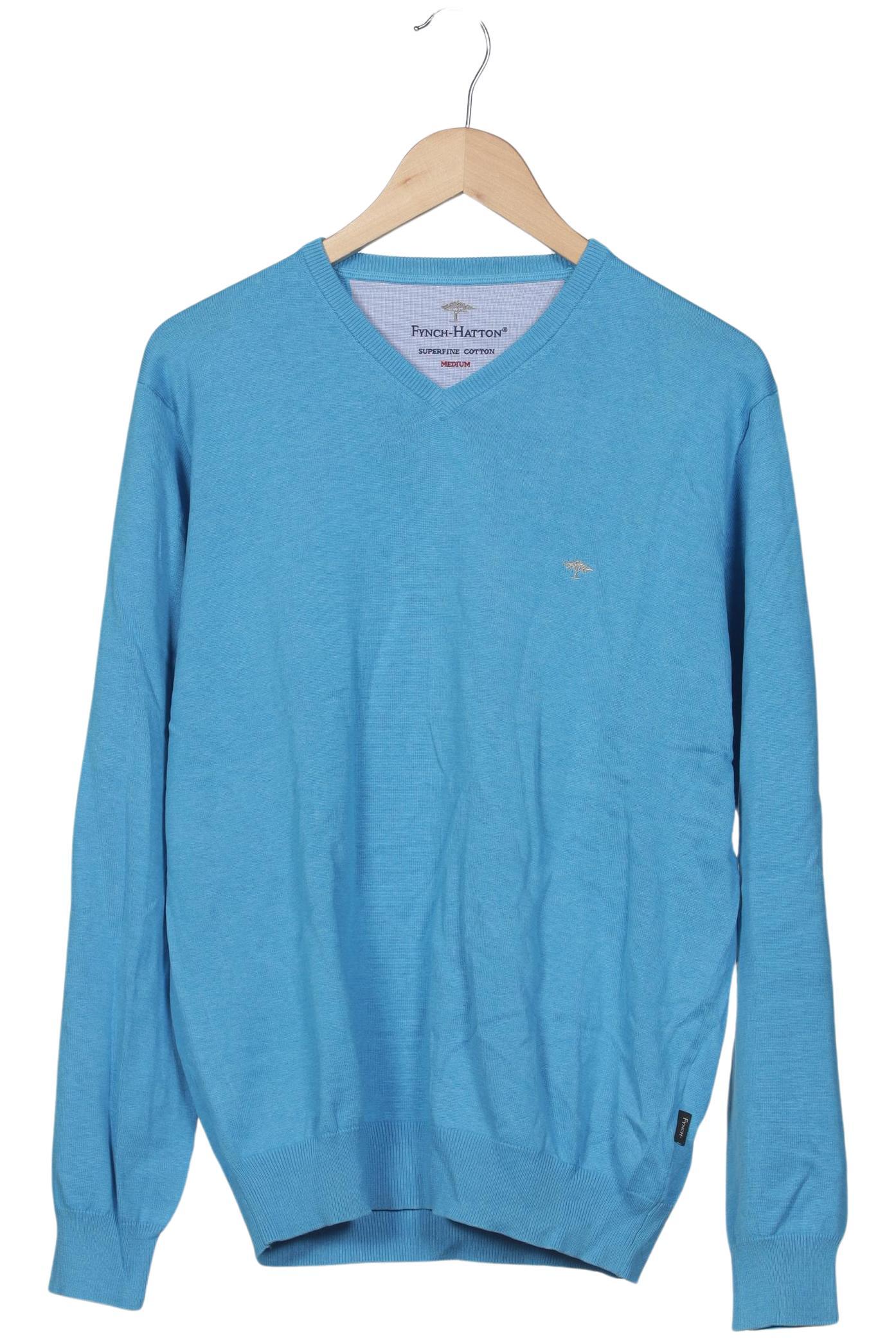 Thumbnail - Fynch Hatton Herren Pullover, hellblau, Gr. 48