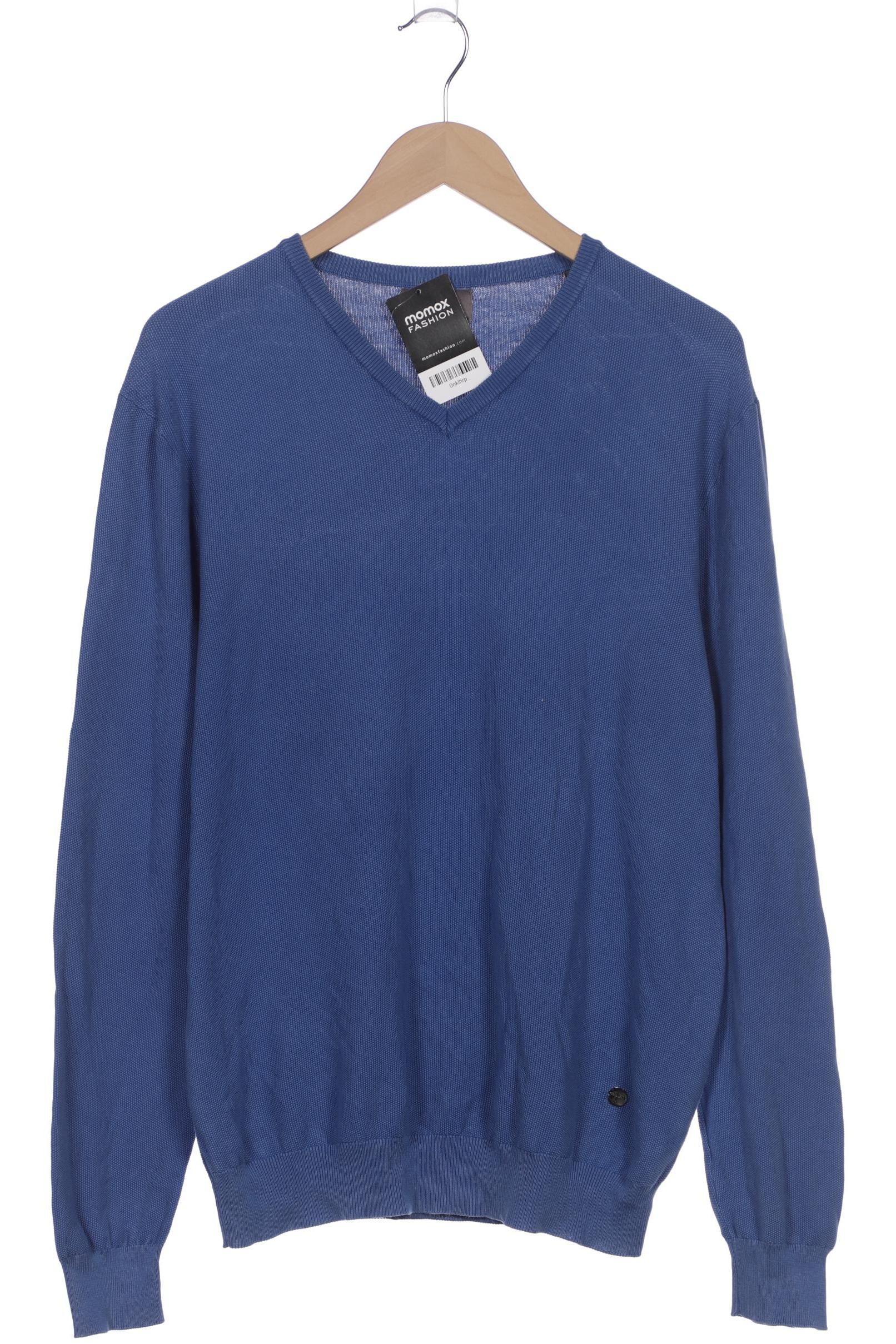 

Fynch Hatton Herren Pullover, blau, Gr. 52