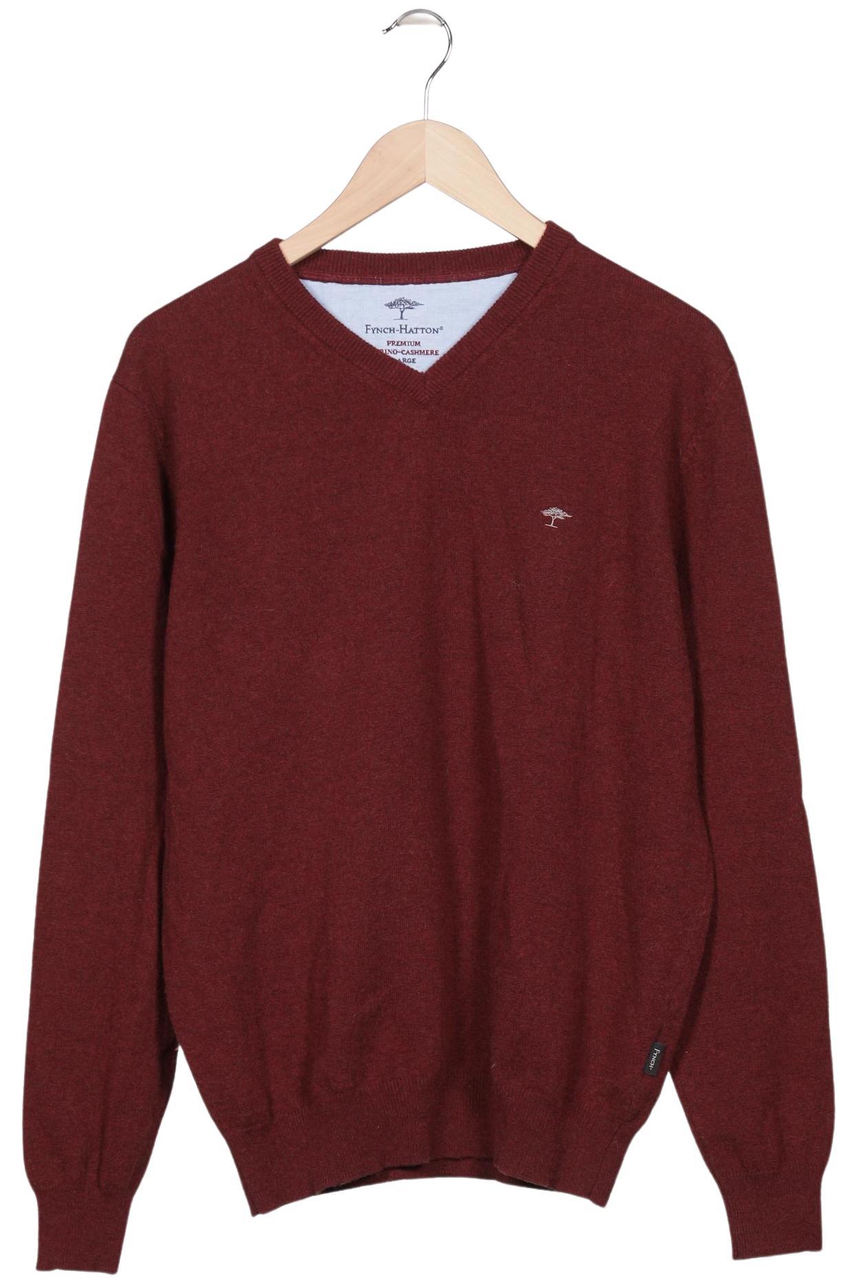 

Fynch Hatton Herren Pullover, rot, Gr. 52