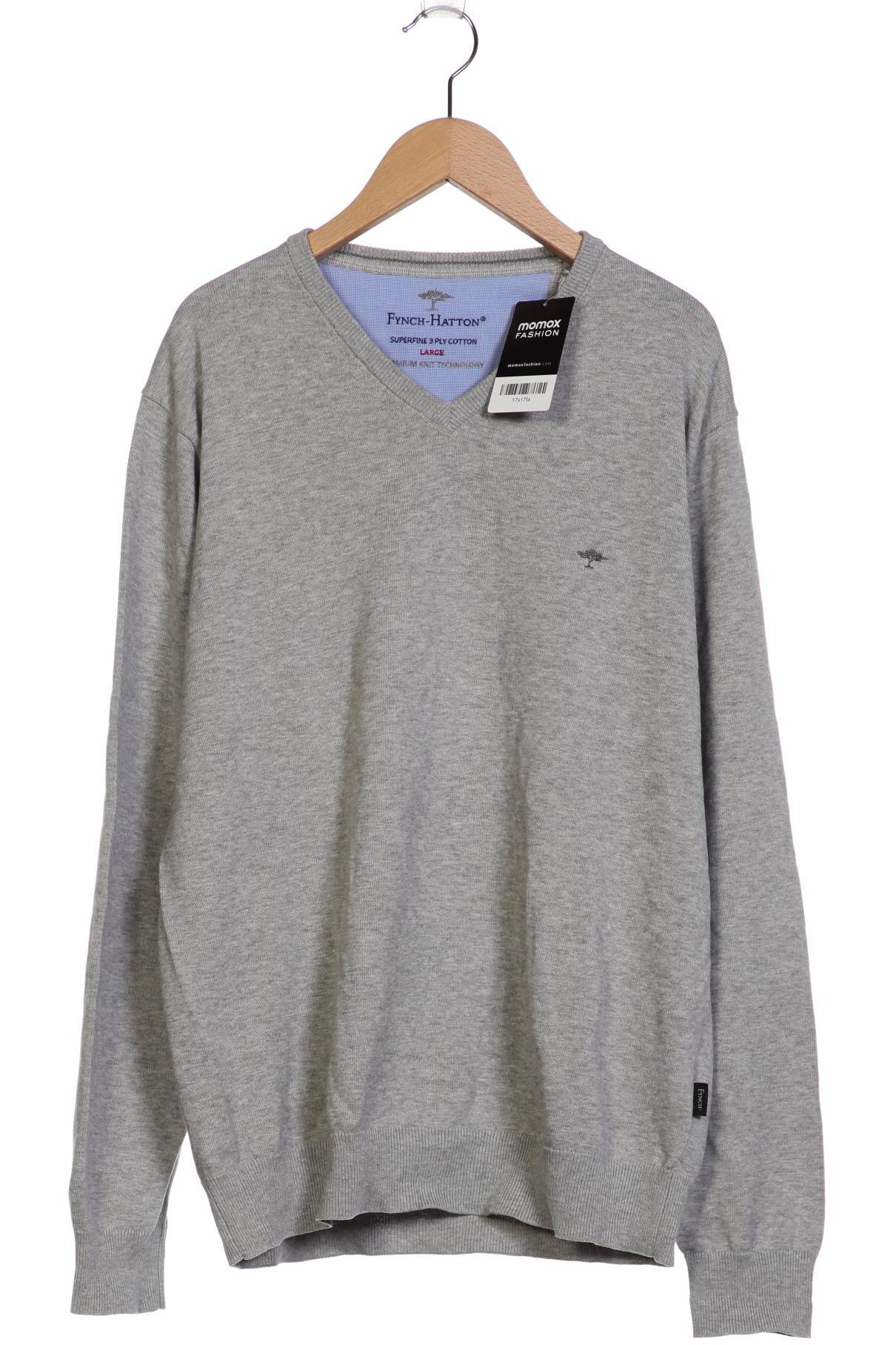 

Fynch Hatton Herren Pullover, grau, Gr. 52