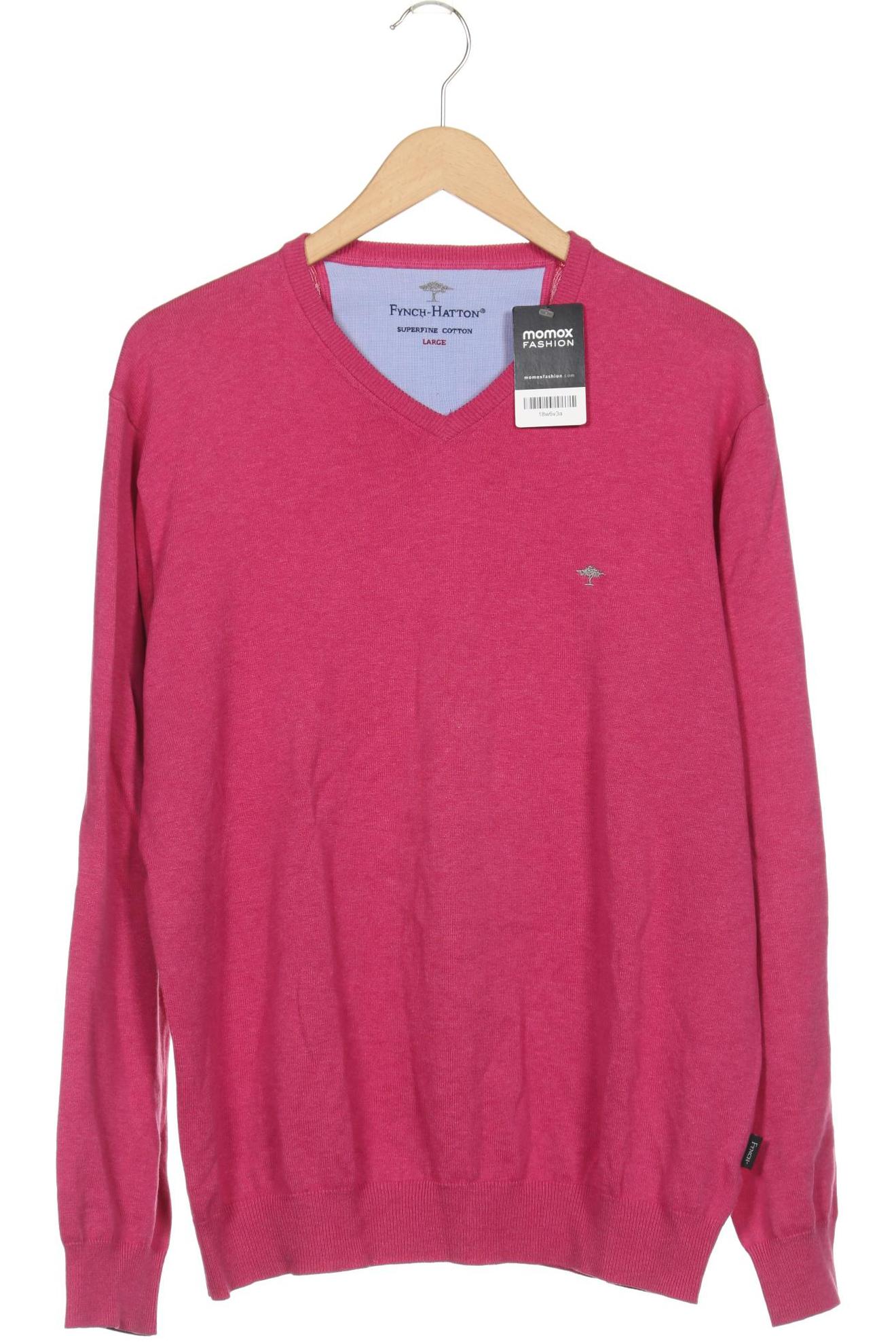 

Fynch Hatton Herren Pullover, pink