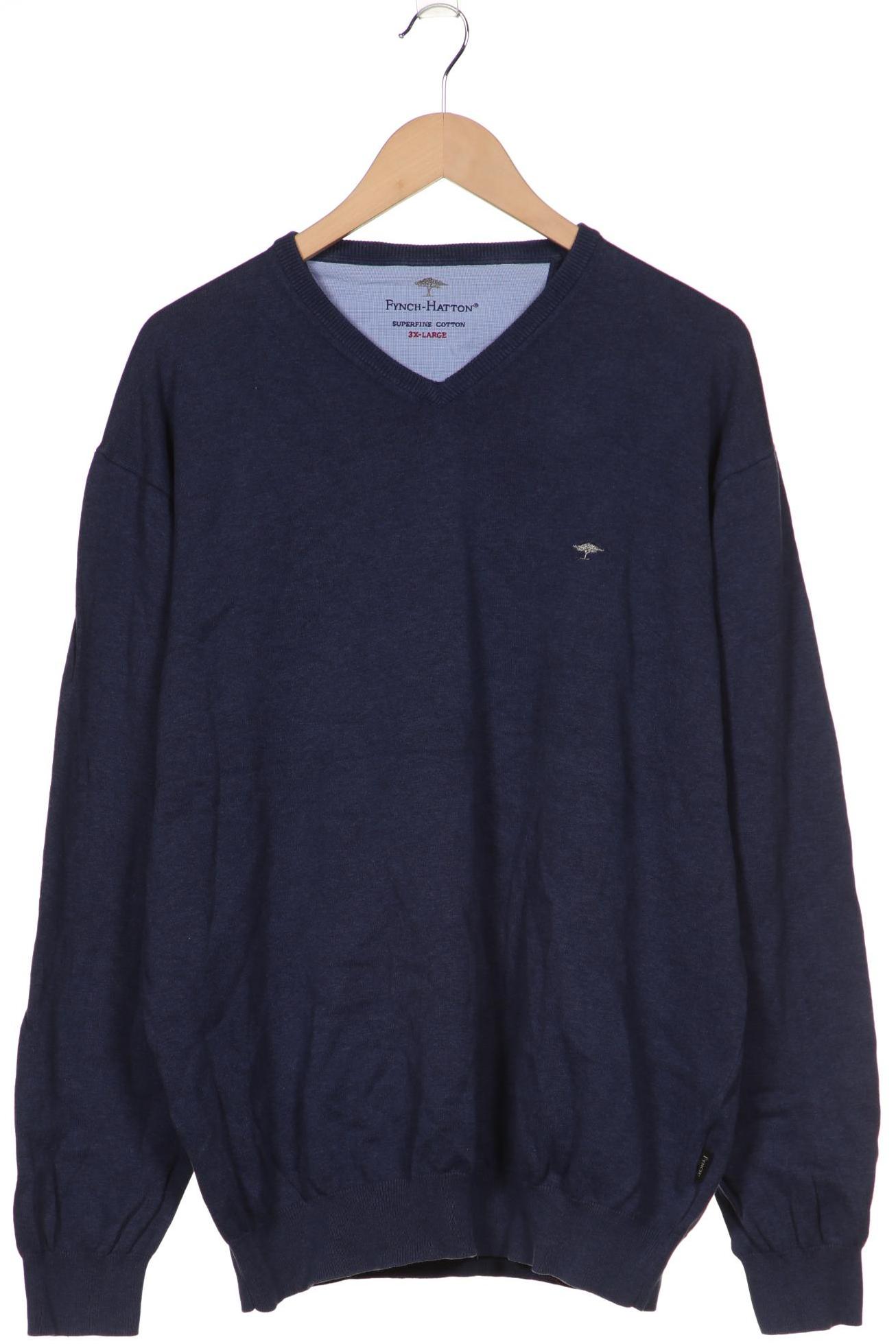 

Fynch Hatton Herren Pullover, marineblau