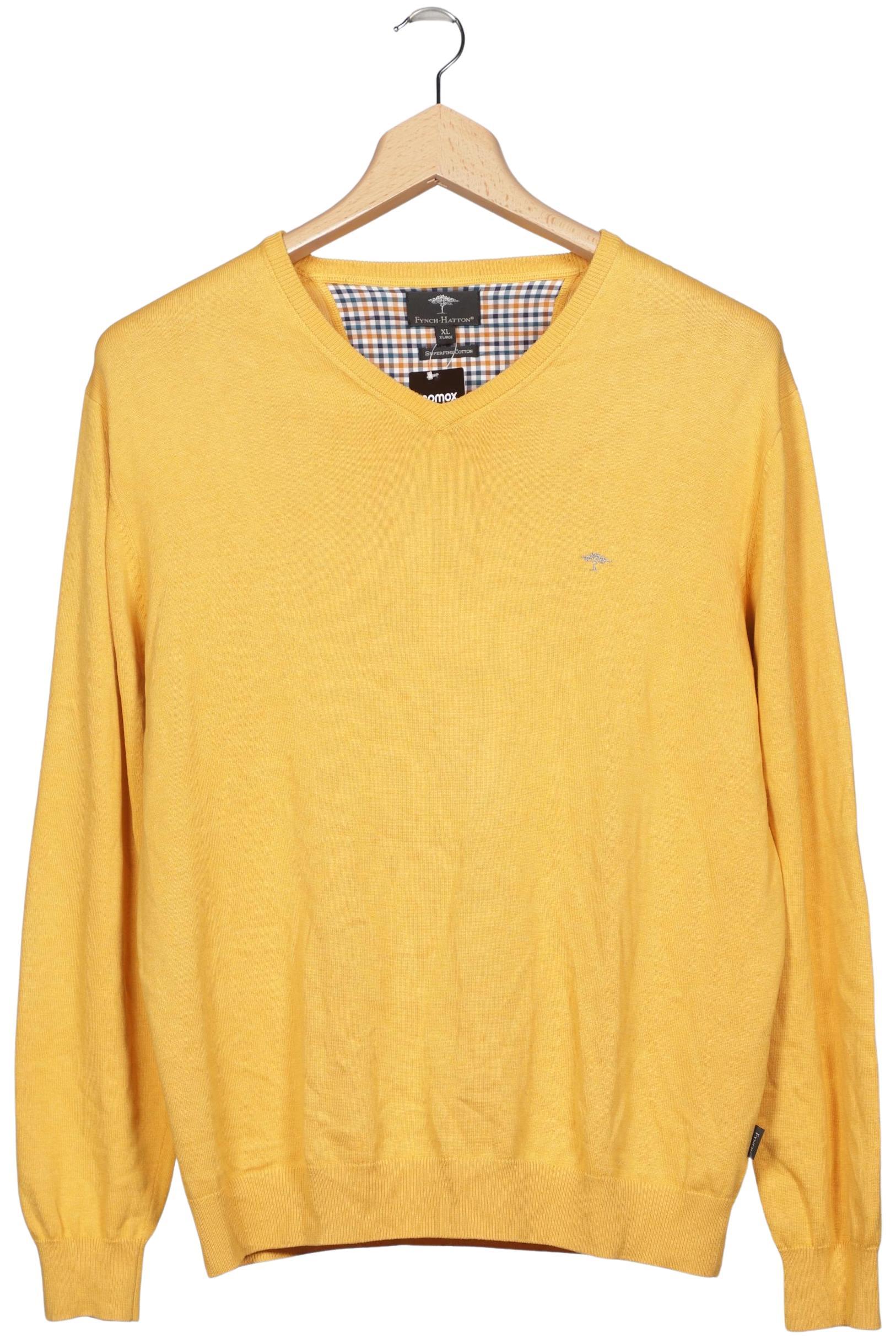 

Fynch Hatton Herren Pullover, gelb, Gr. 54