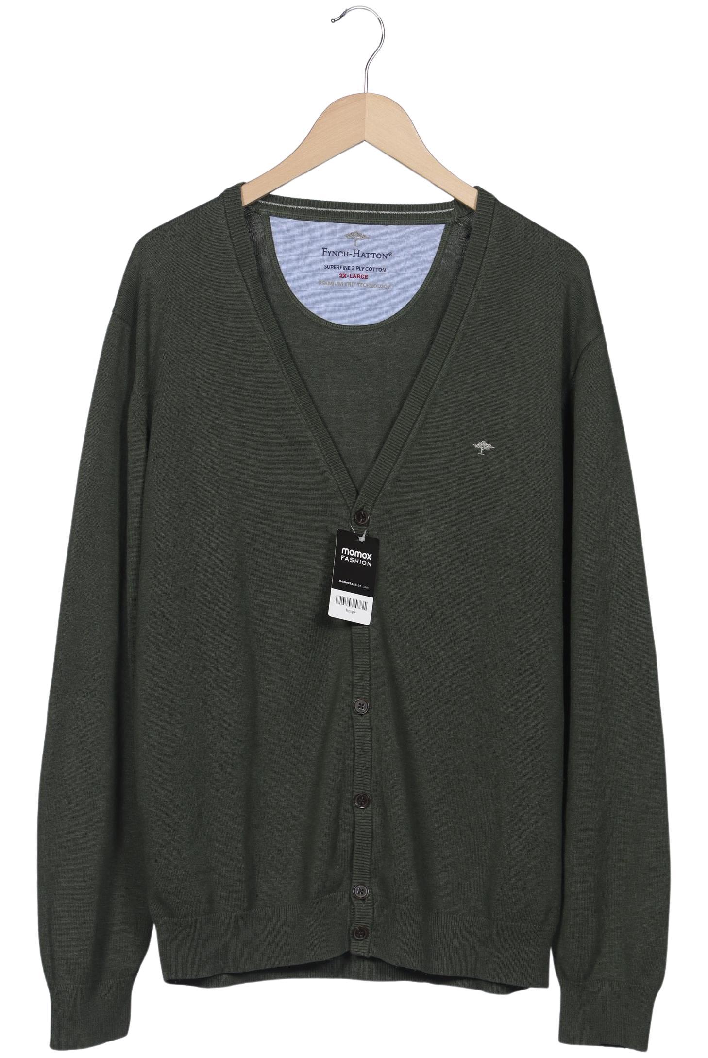 

Fynch Hatton Herren Strickjacke, grün, Gr. 56