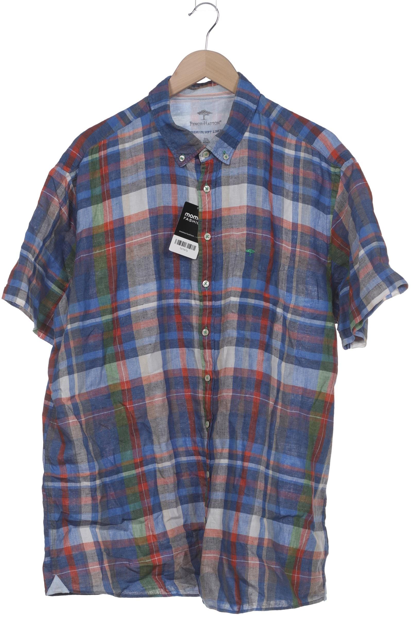 

Fynch Hatton Herren Hemd, blau, Gr. 58