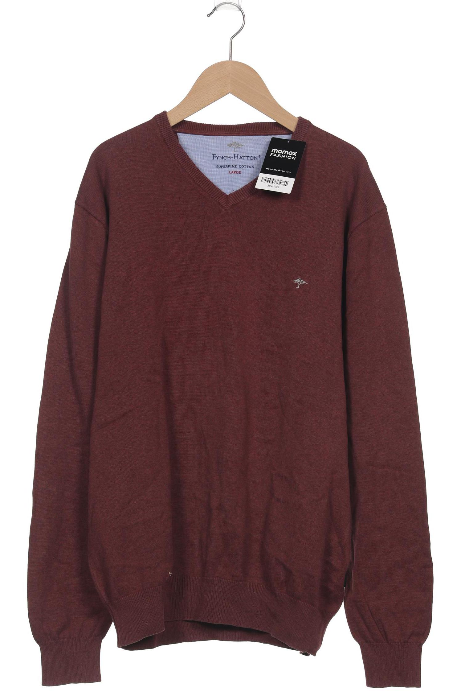 

Fynch Hatton Herren Pullover, bordeaux, Gr. 52