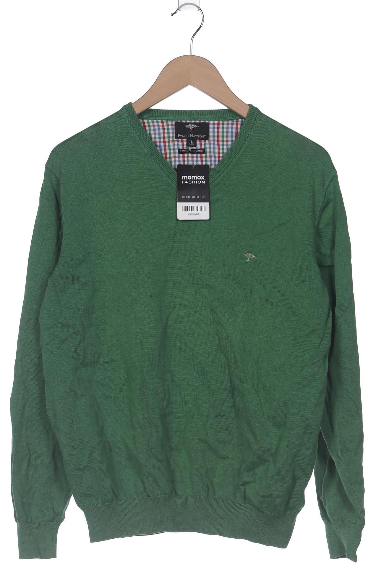 

Fynch Hatton Herren Pullover, grün, Gr. 52
