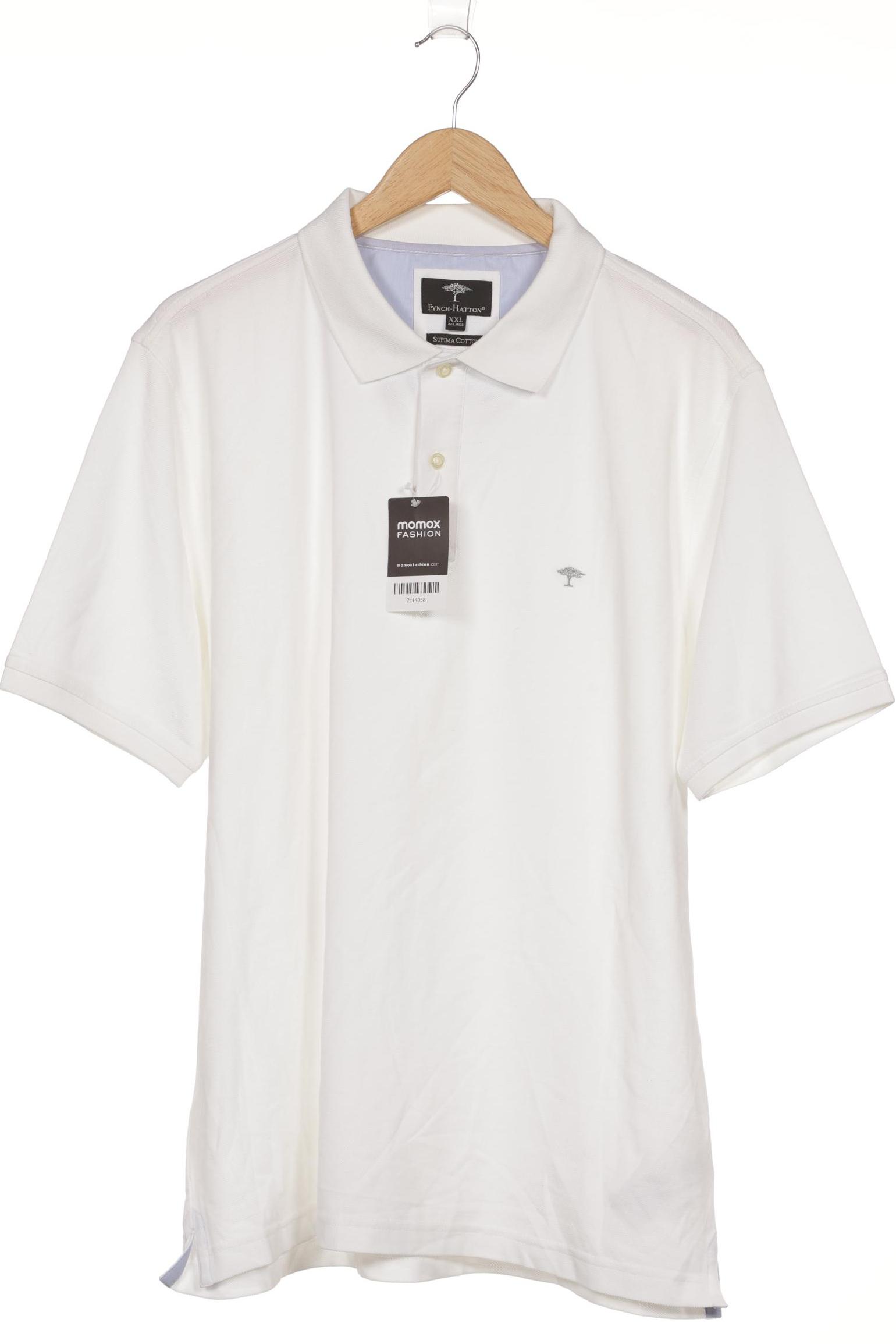 

Fynch Hatton Herren Poloshirt, weiß, Gr. 56
