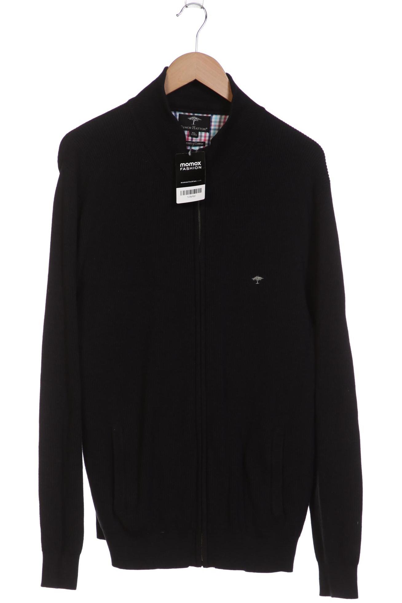 

Fynch Hatton Herren Strickjacke, schwarz, Gr. 54