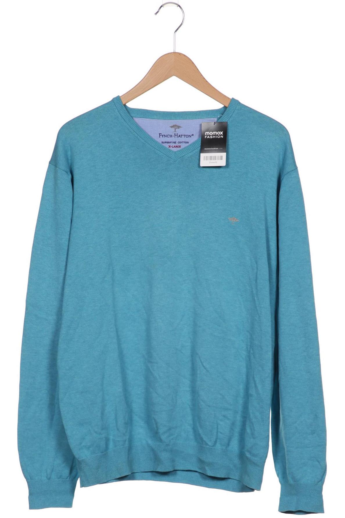 

Fynch Hatton Herren Pullover, blau