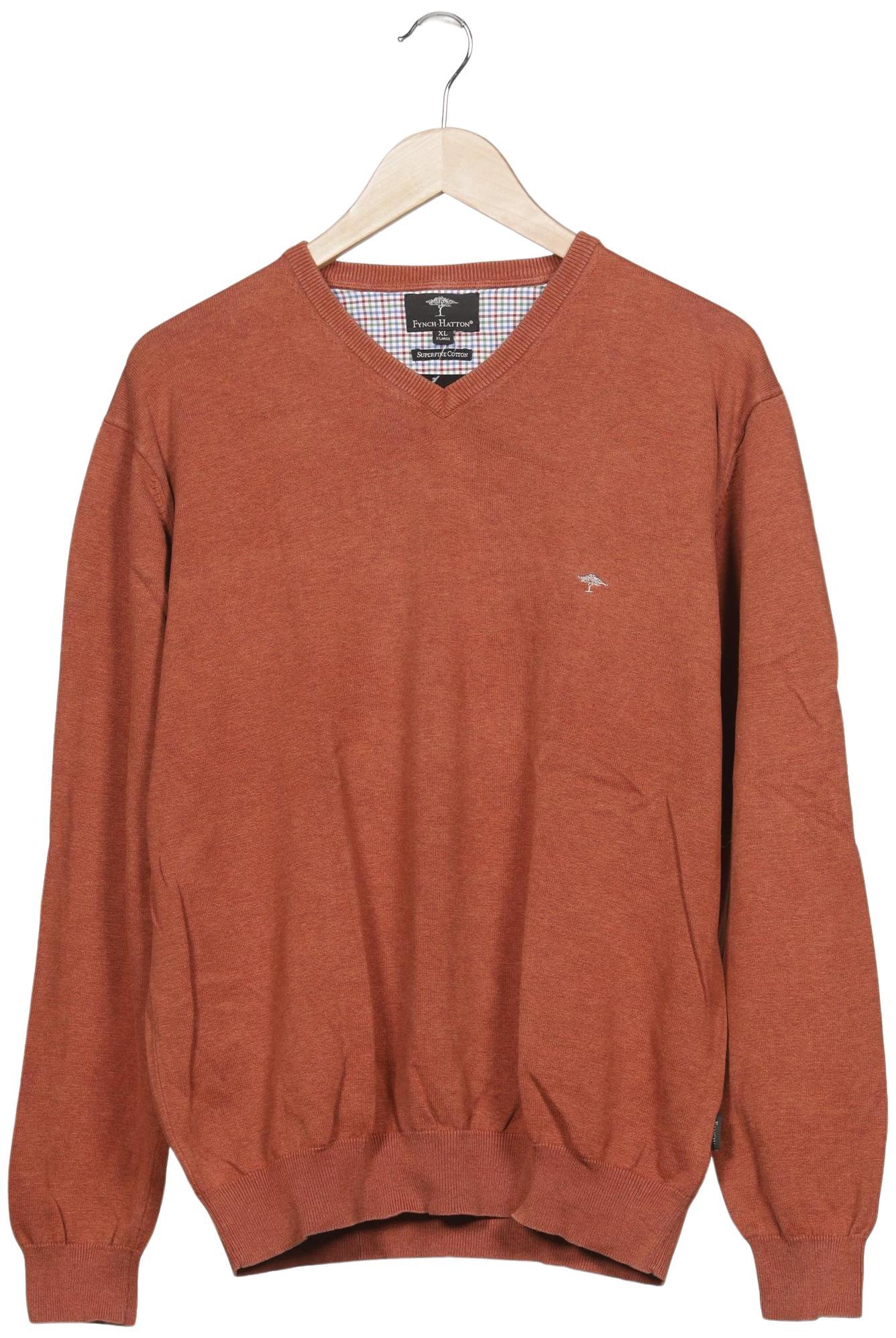 

Fynch Hatton Herren Pullover, orange, Gr. 54