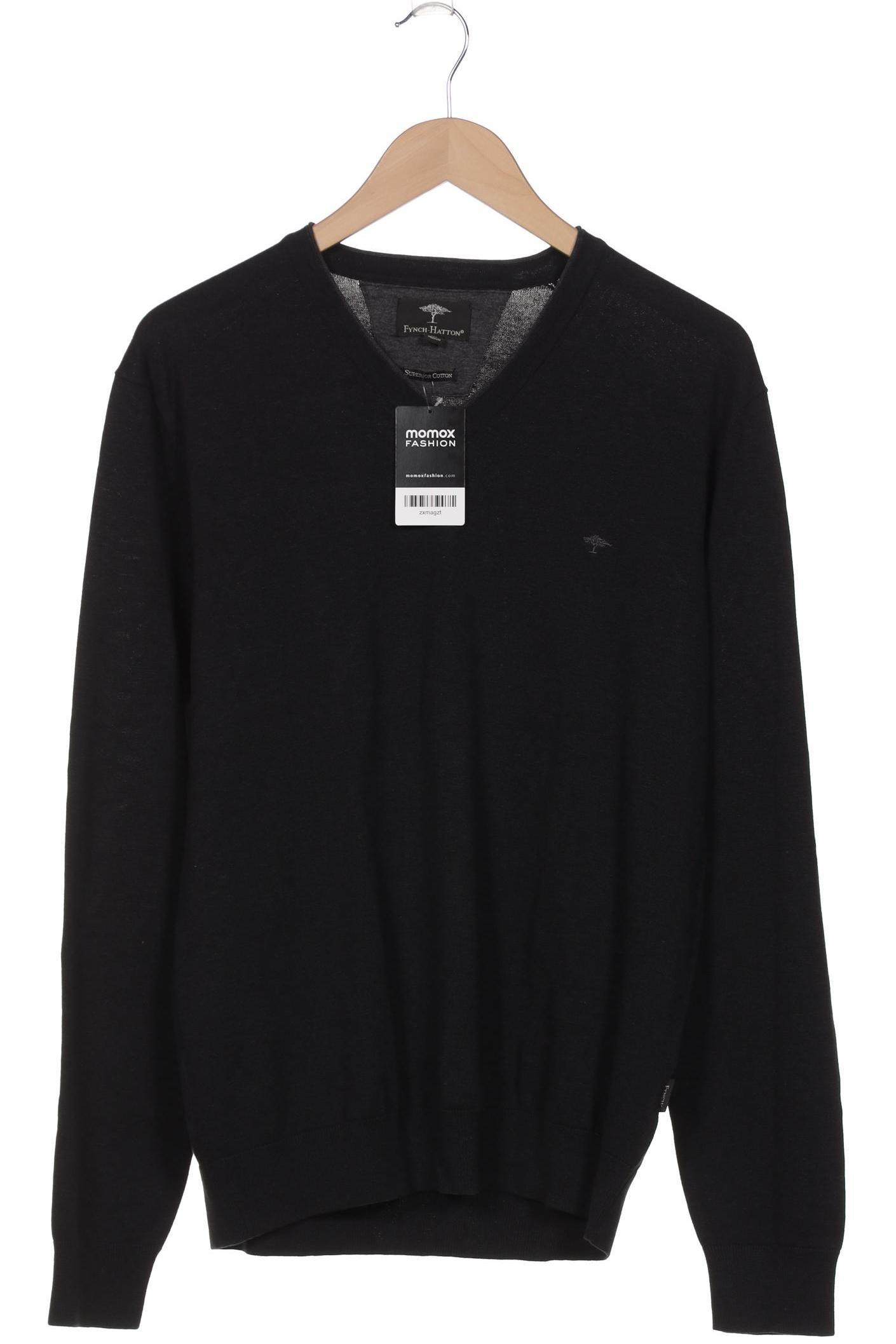 

Fynch Hatton Herren Pullover, schwarz, Gr. 48