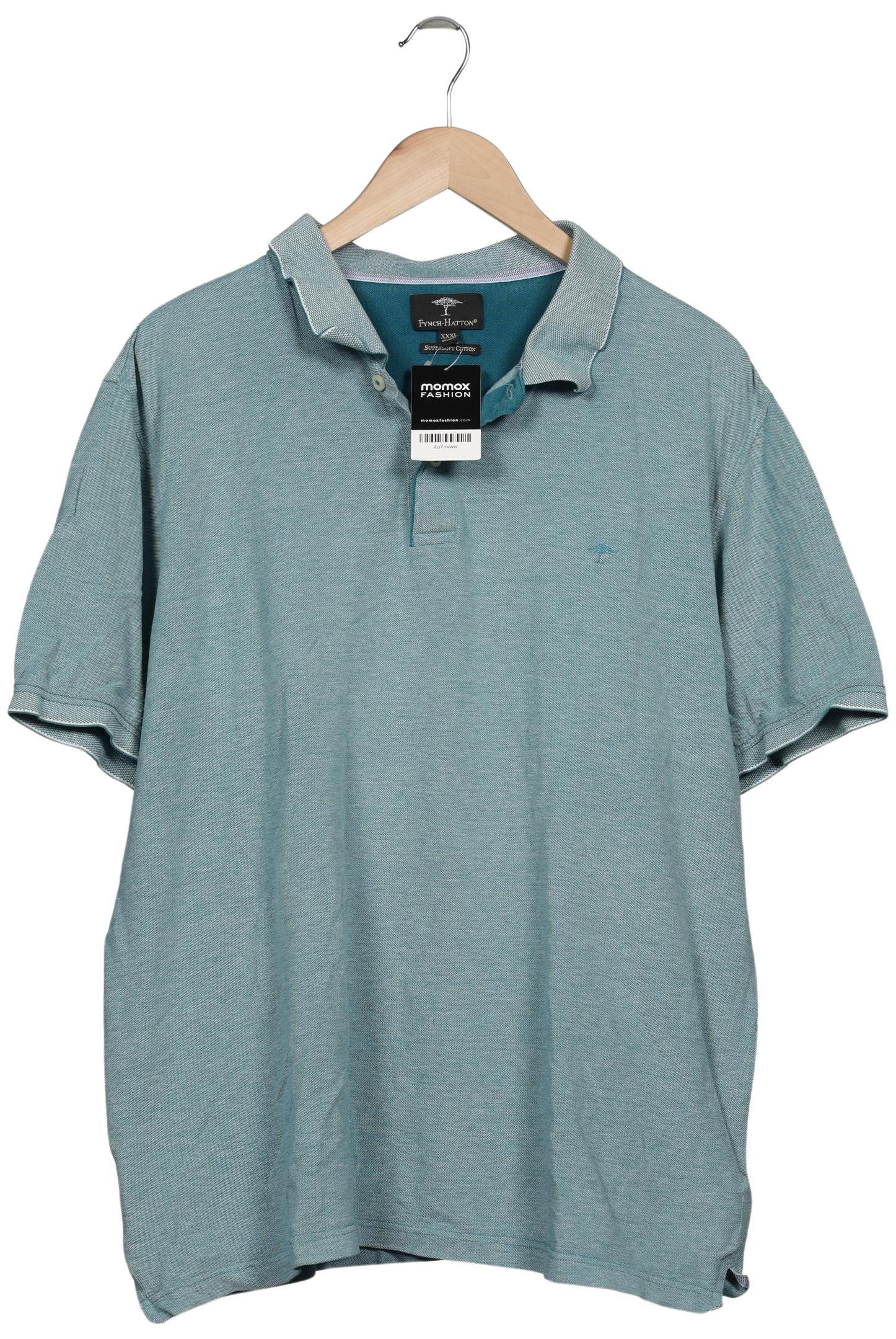 

Fynch Hatton Herren Poloshirt, türkis, Gr. 58