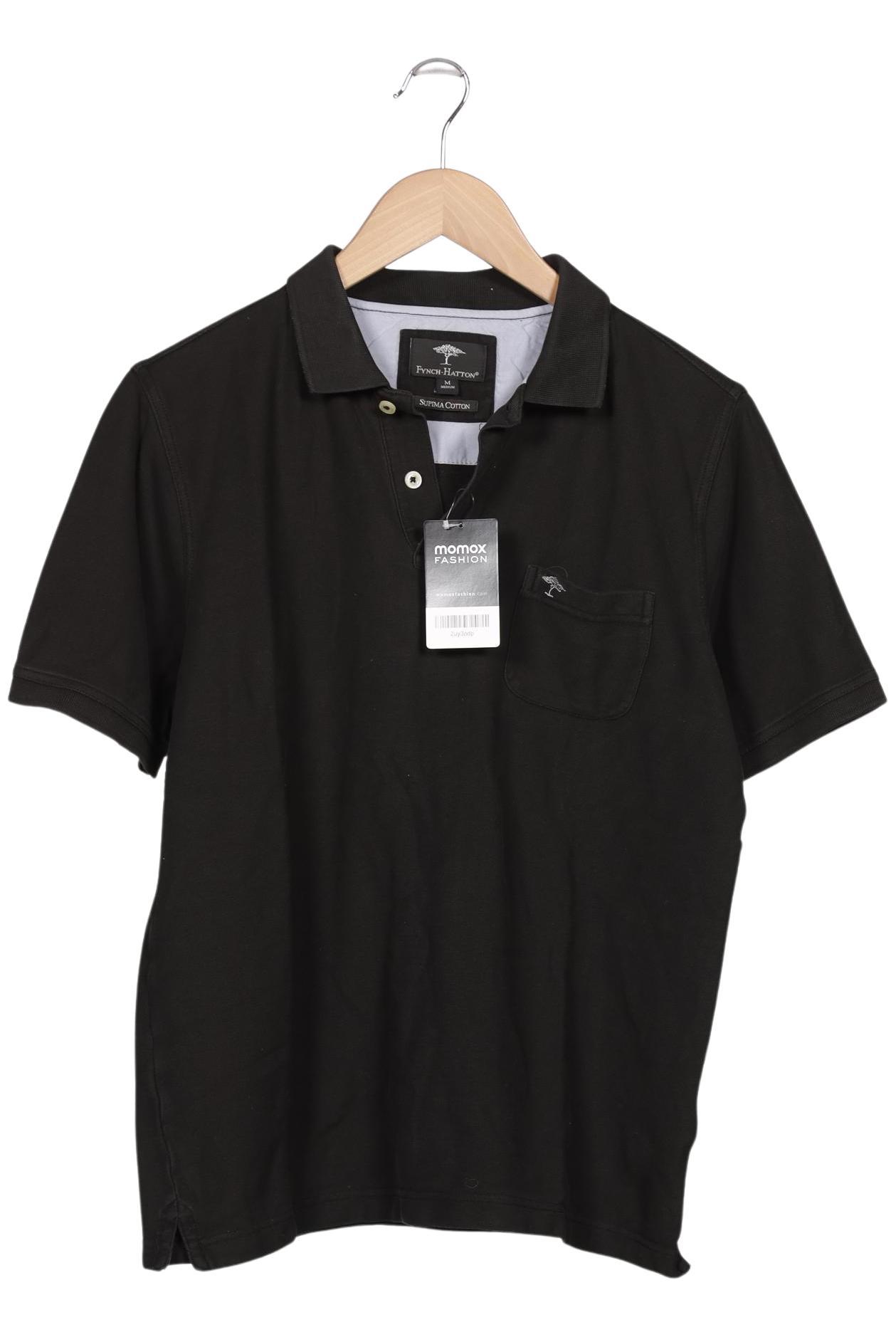 

Fynch Hatton Herren Poloshirt, schwarz, Gr. 48