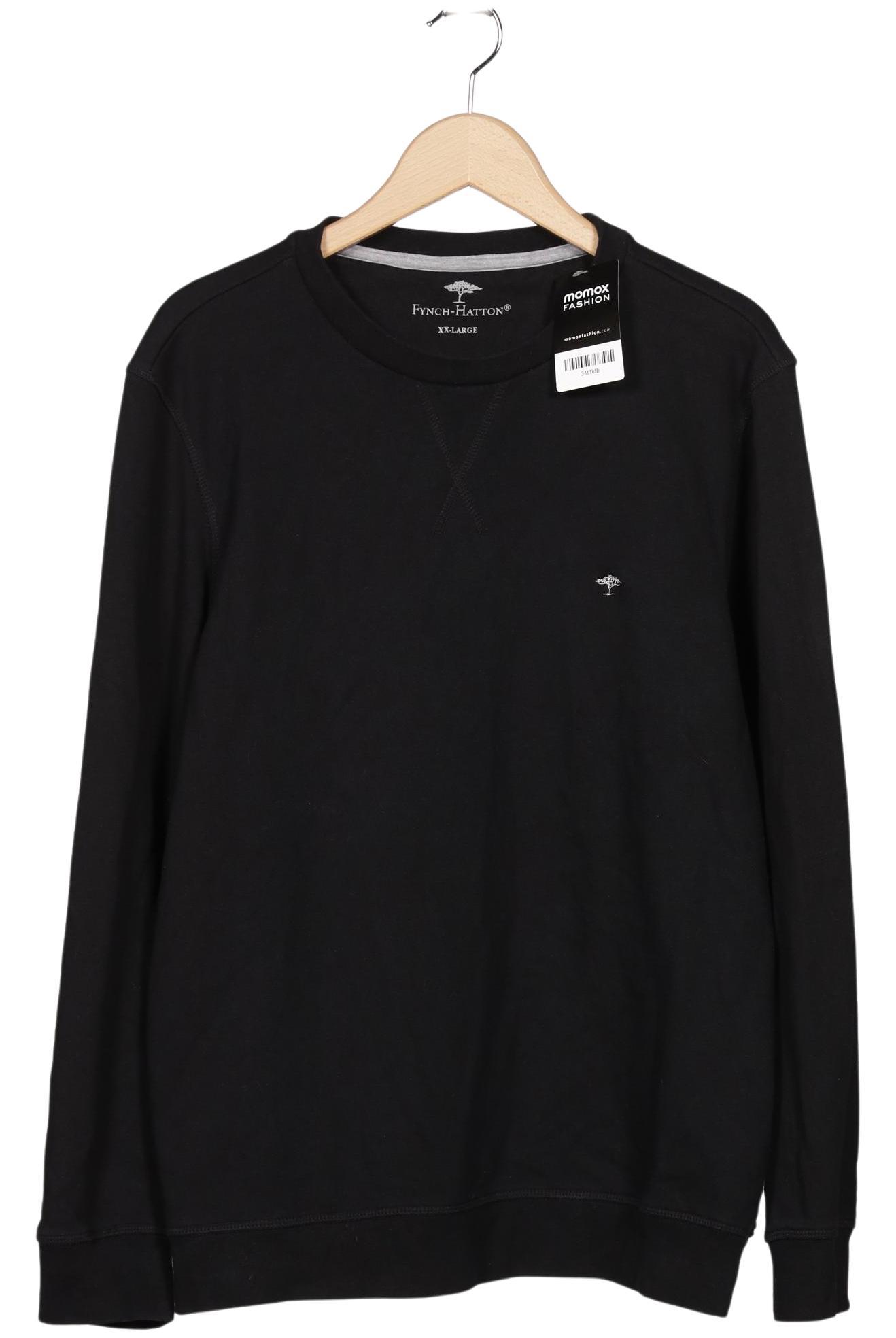 

Fynch Hatton Herren Sweatshirt, schwarz, Gr. 56