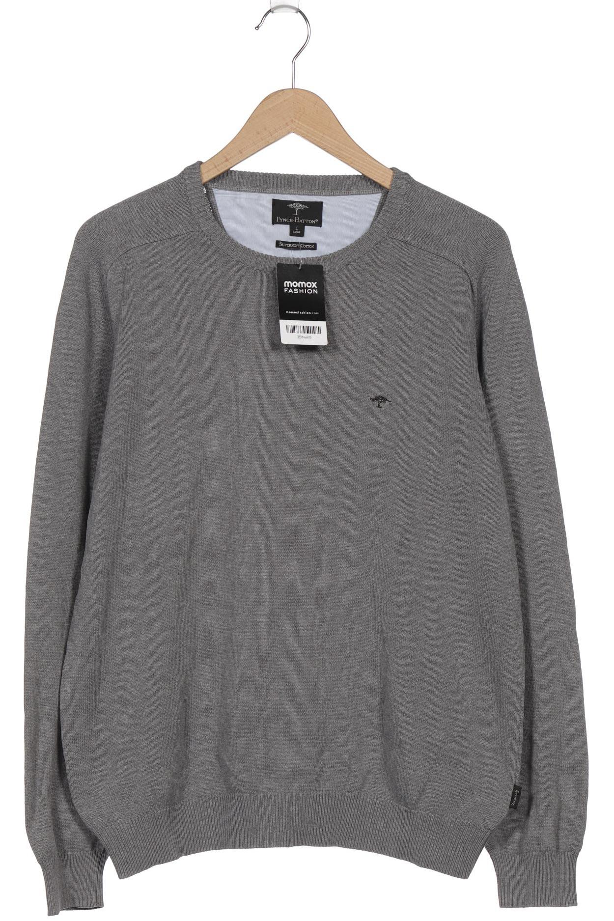 

Fynch Hatton Herren Pullover, grau
