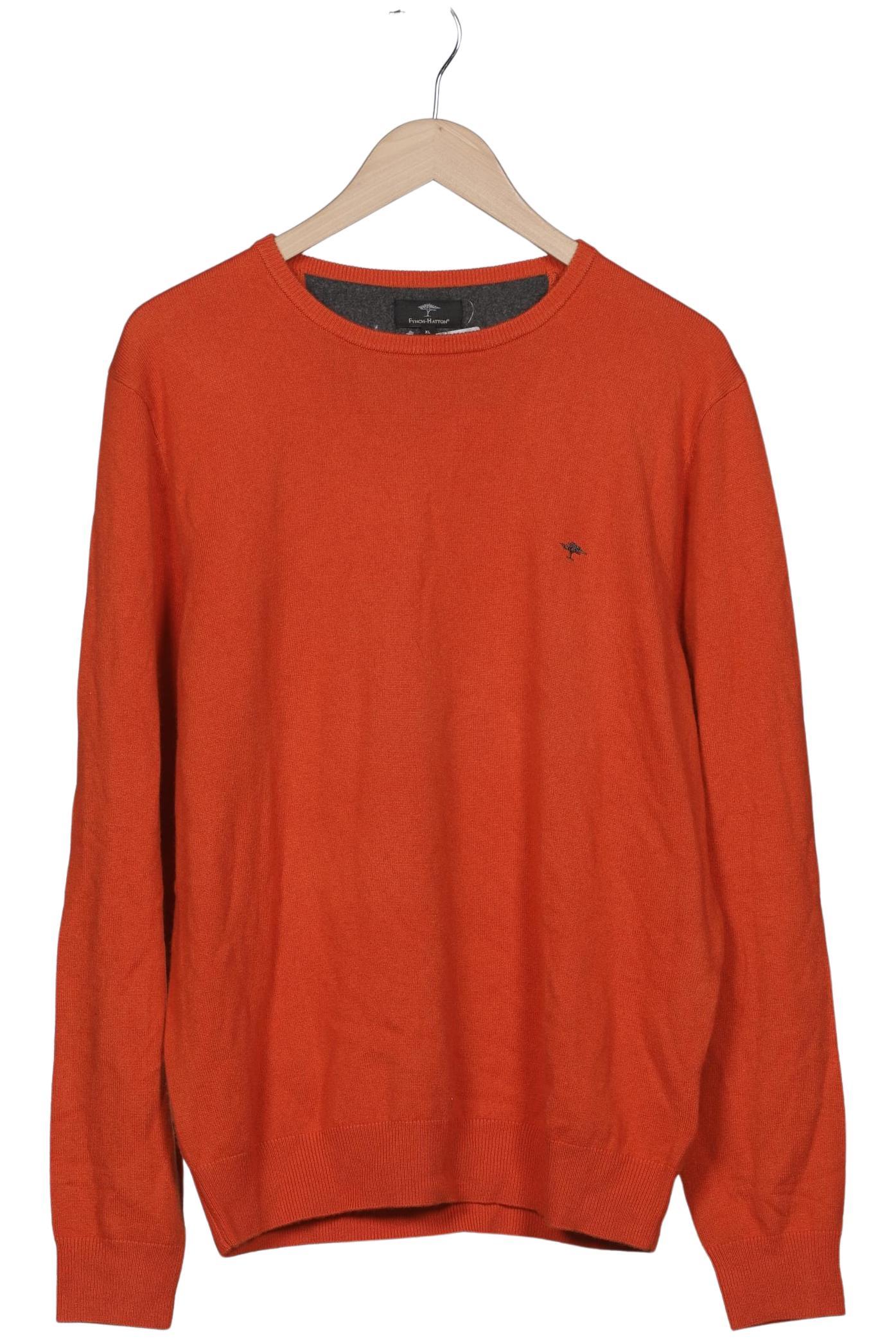 

Fynch Hatton Herren Pullover, orange, Gr. 54