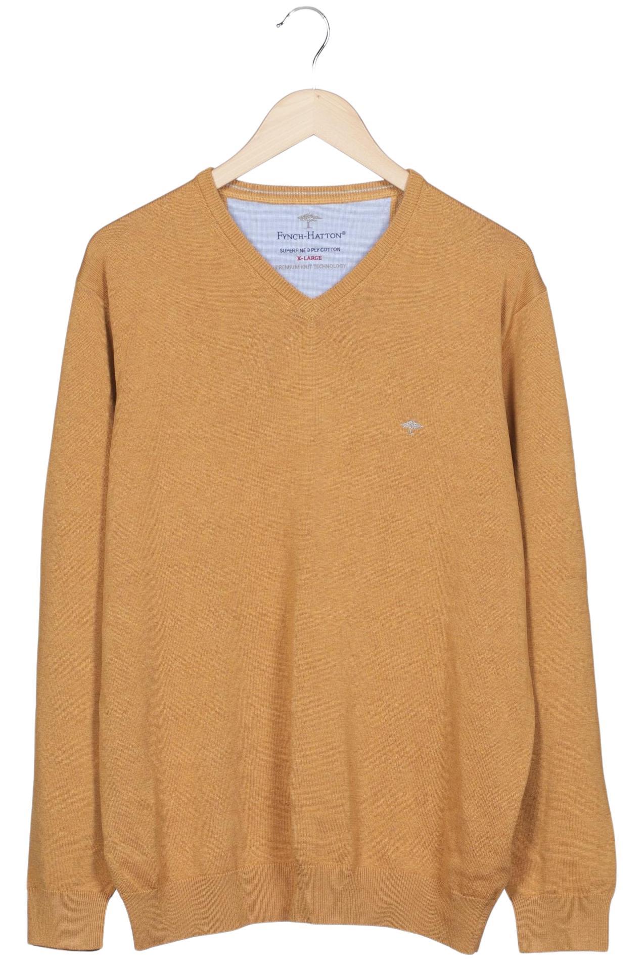 Thumbnail - Fynch Hatton Herren Pullover, gelb, Gr. 54