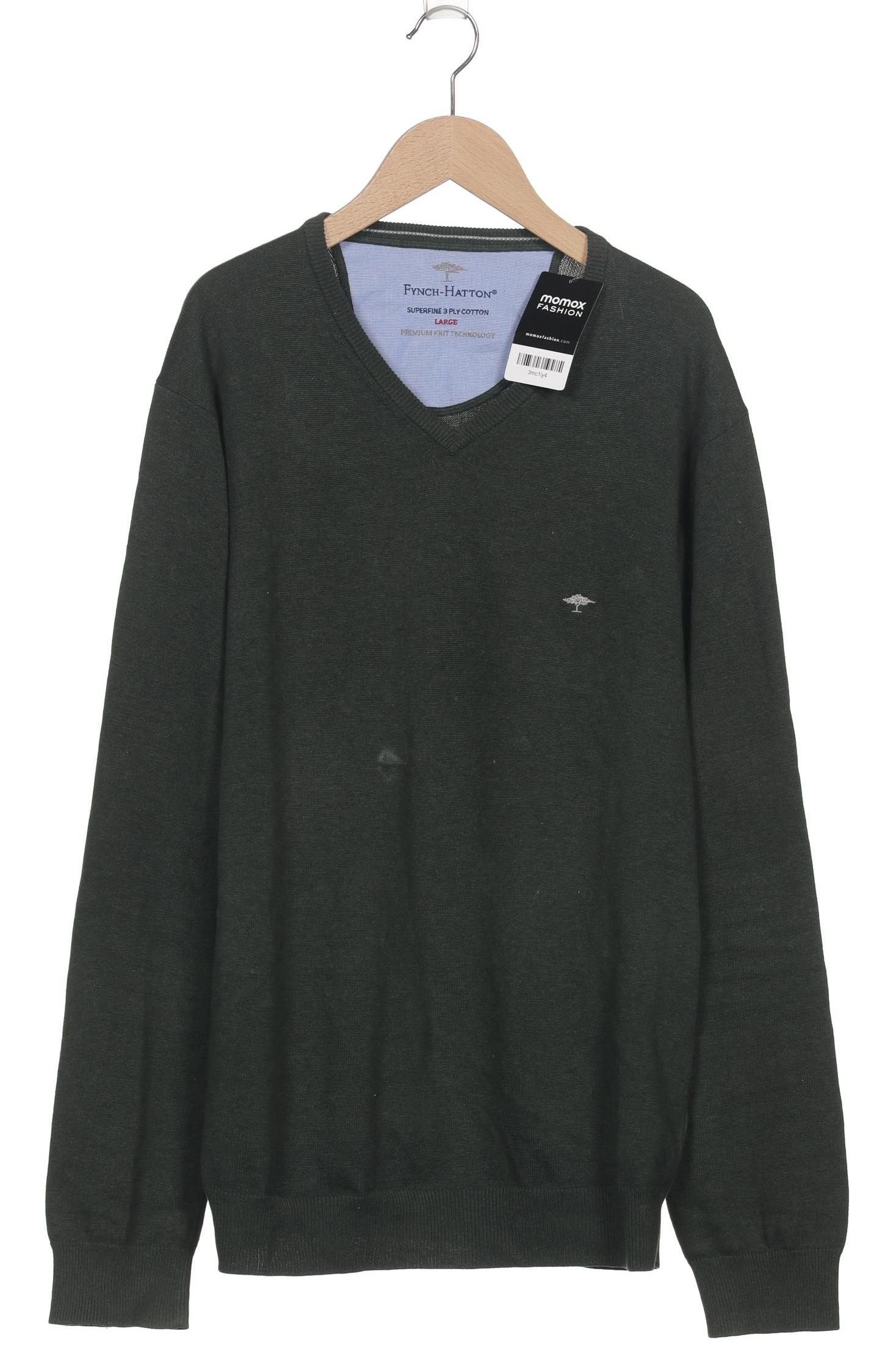 

Fynch Hatton Herren Pullover, grün, Gr. 52