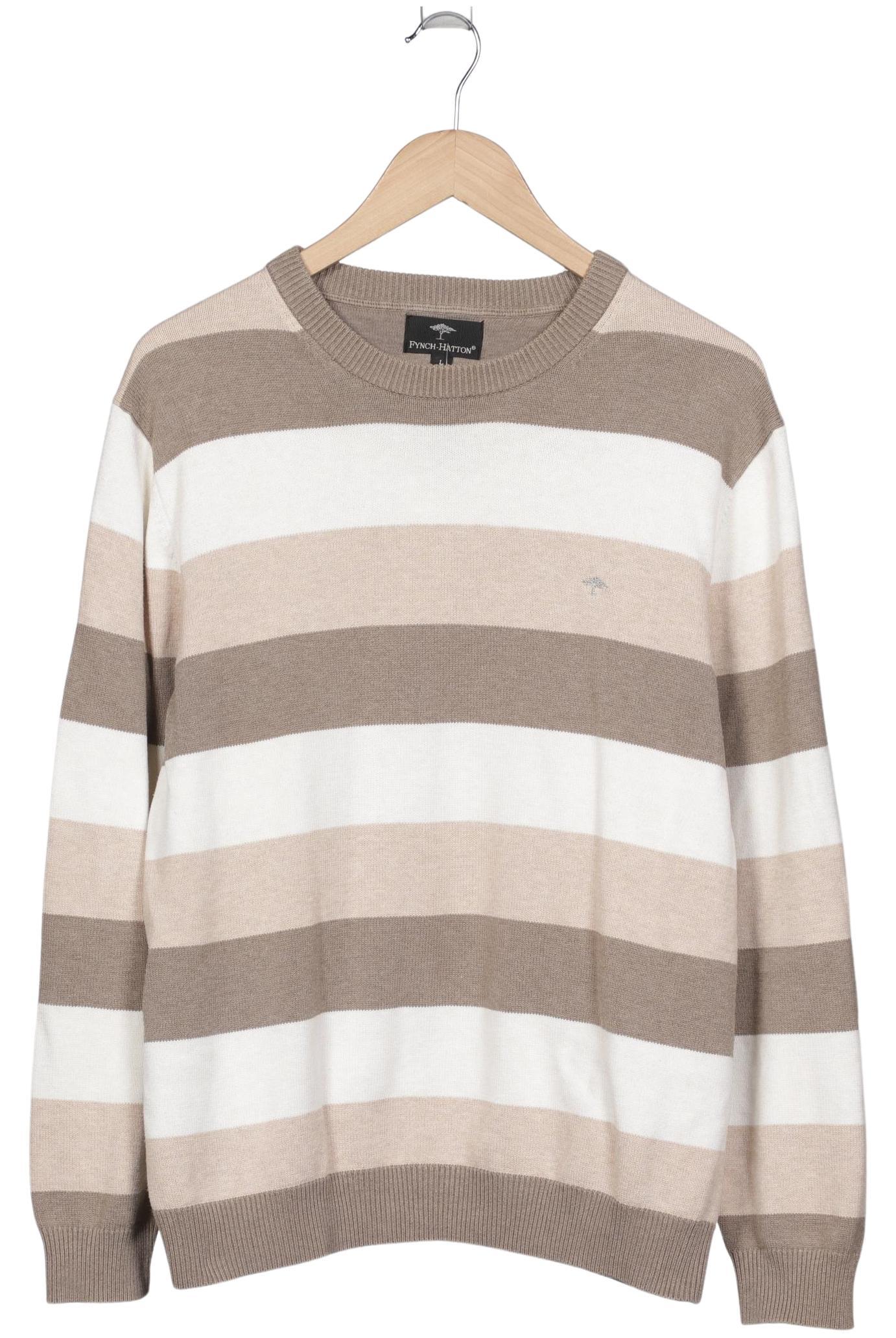 

Fynch Hatton Herren Pullover, beige, Gr. 52