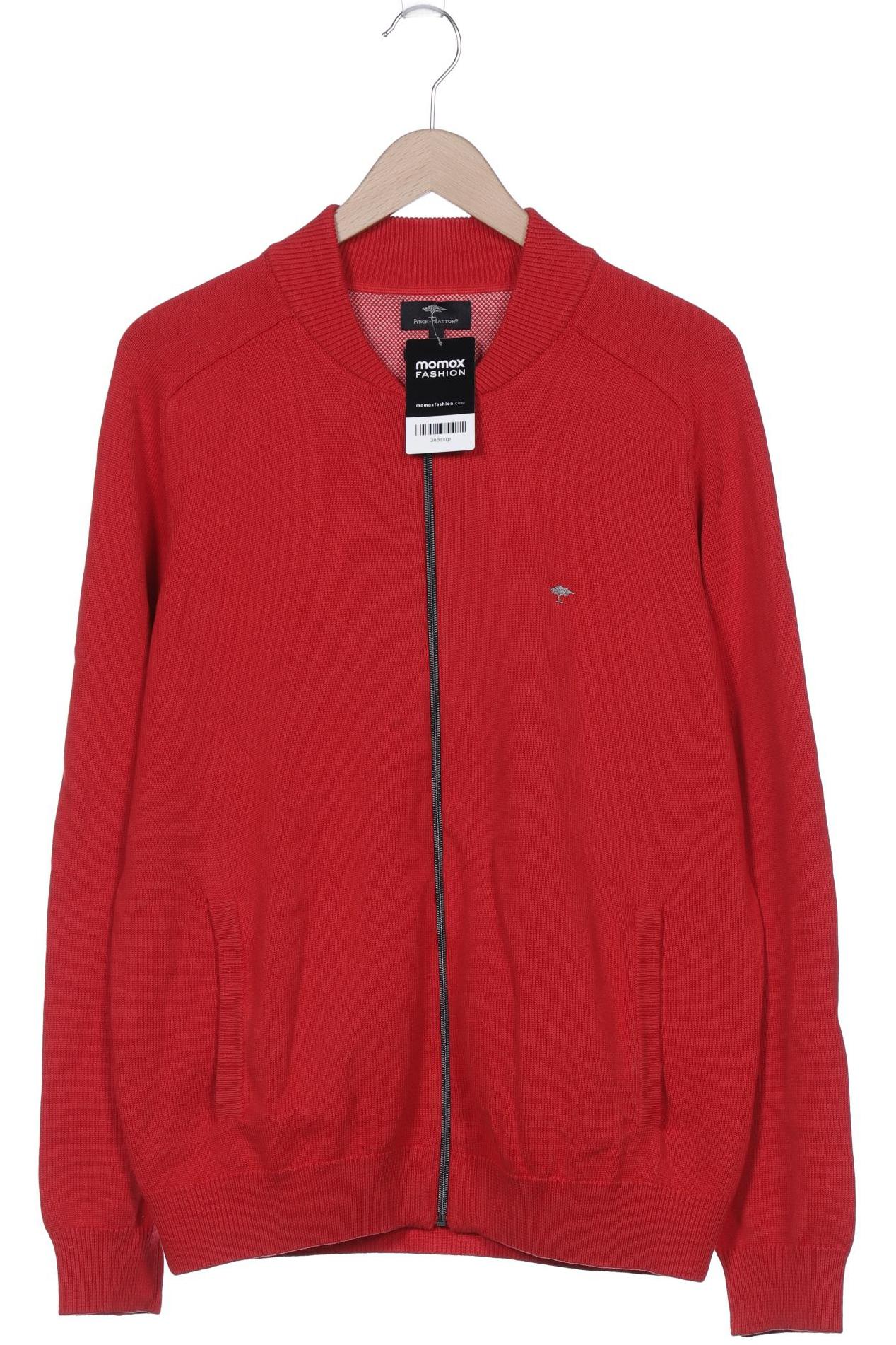 

Fynch Hatton Herren Strickjacke, rot, Gr. 52