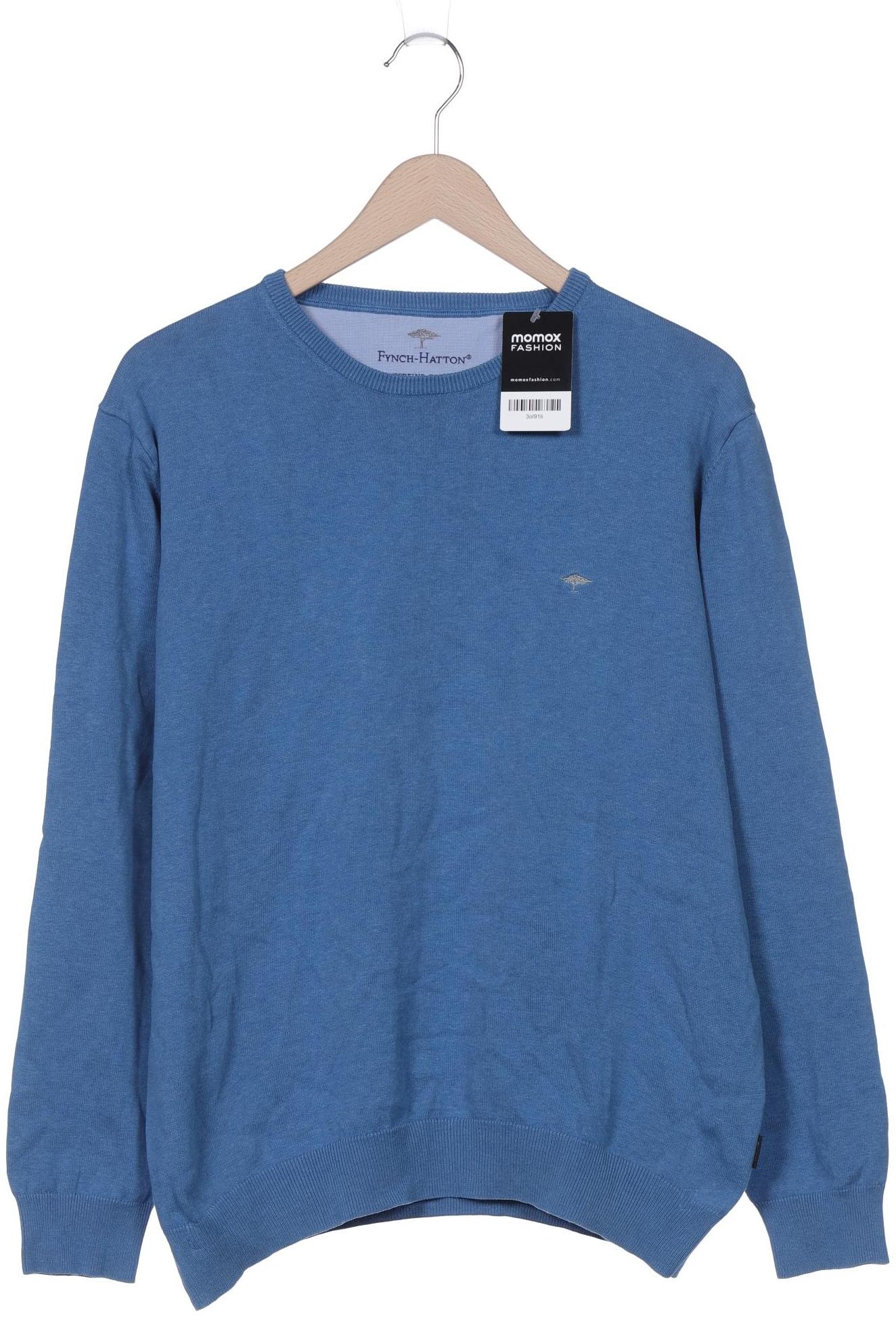 

Fynch Hatton Herren Pullover, blau, Gr. 54