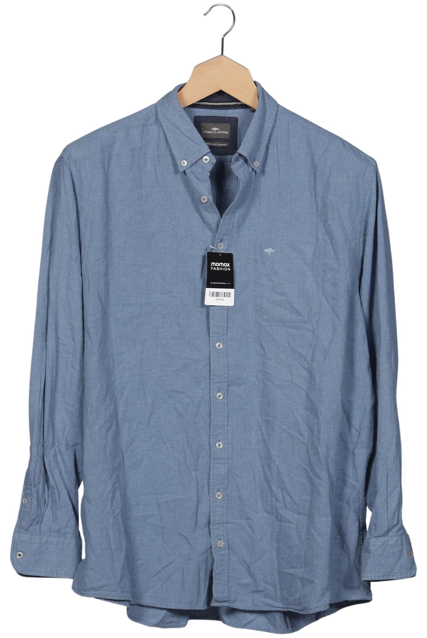 

Fynch Hatton Herren Hemd, blau, Gr. 58