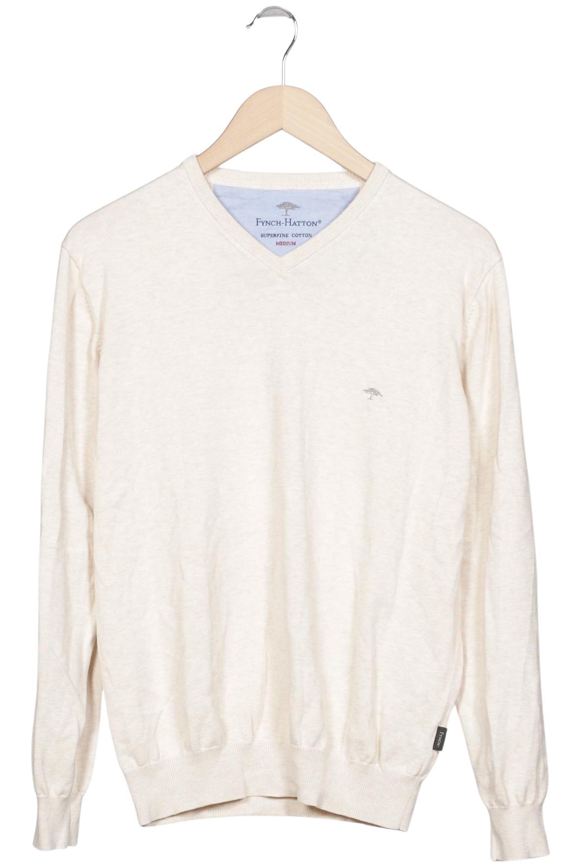 Thumbnail - Fynch Hatton Herren Pullover, cremeweiß, Gr. 48