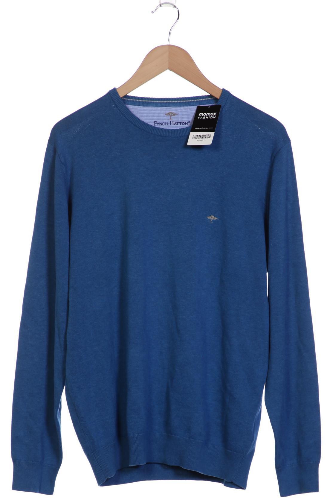 

Fynch Hatton Herren Pullover, blau, Gr. 52