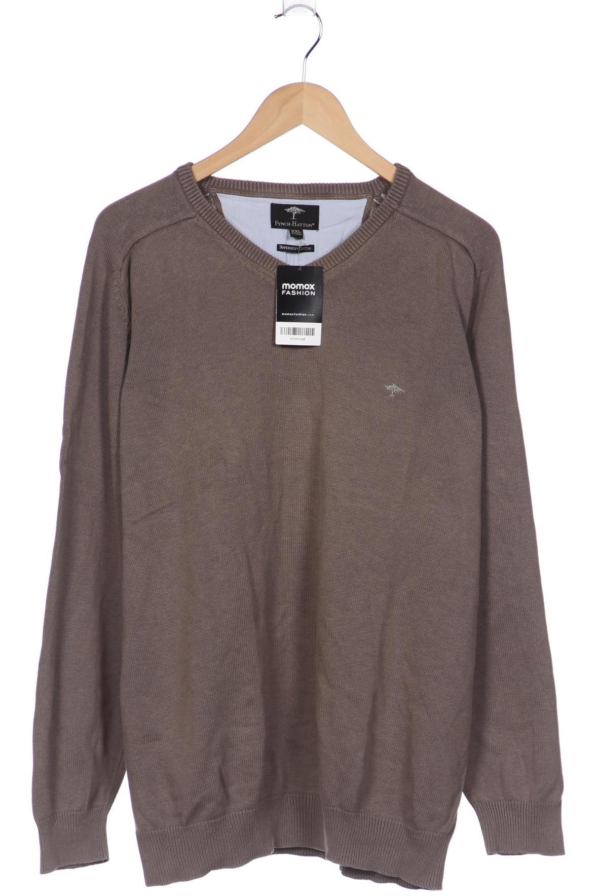 

Fynch Hatton Herren Pullover, beige, Gr. 56