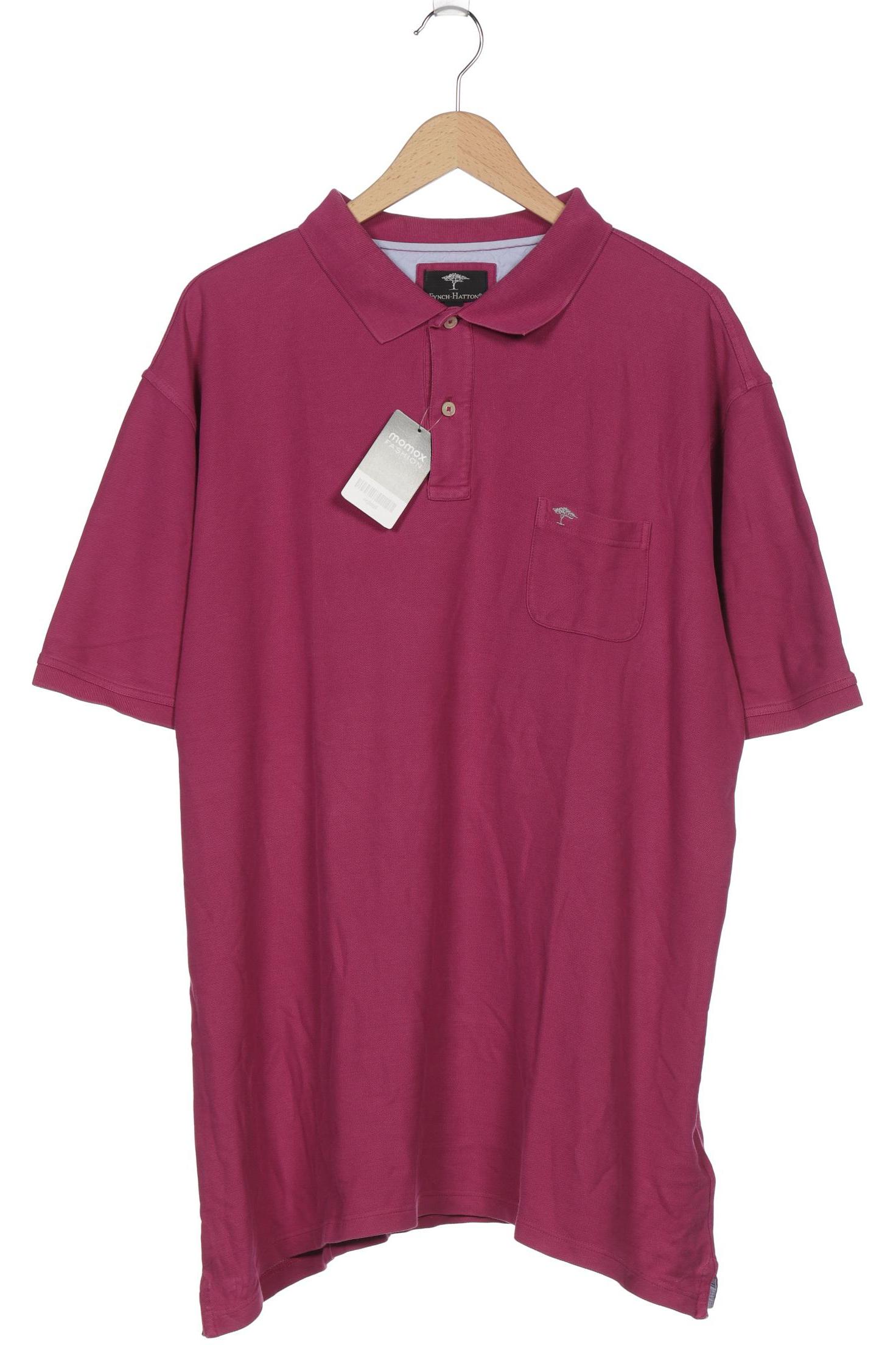 

Fynch Hatton Herren Poloshirt, pink