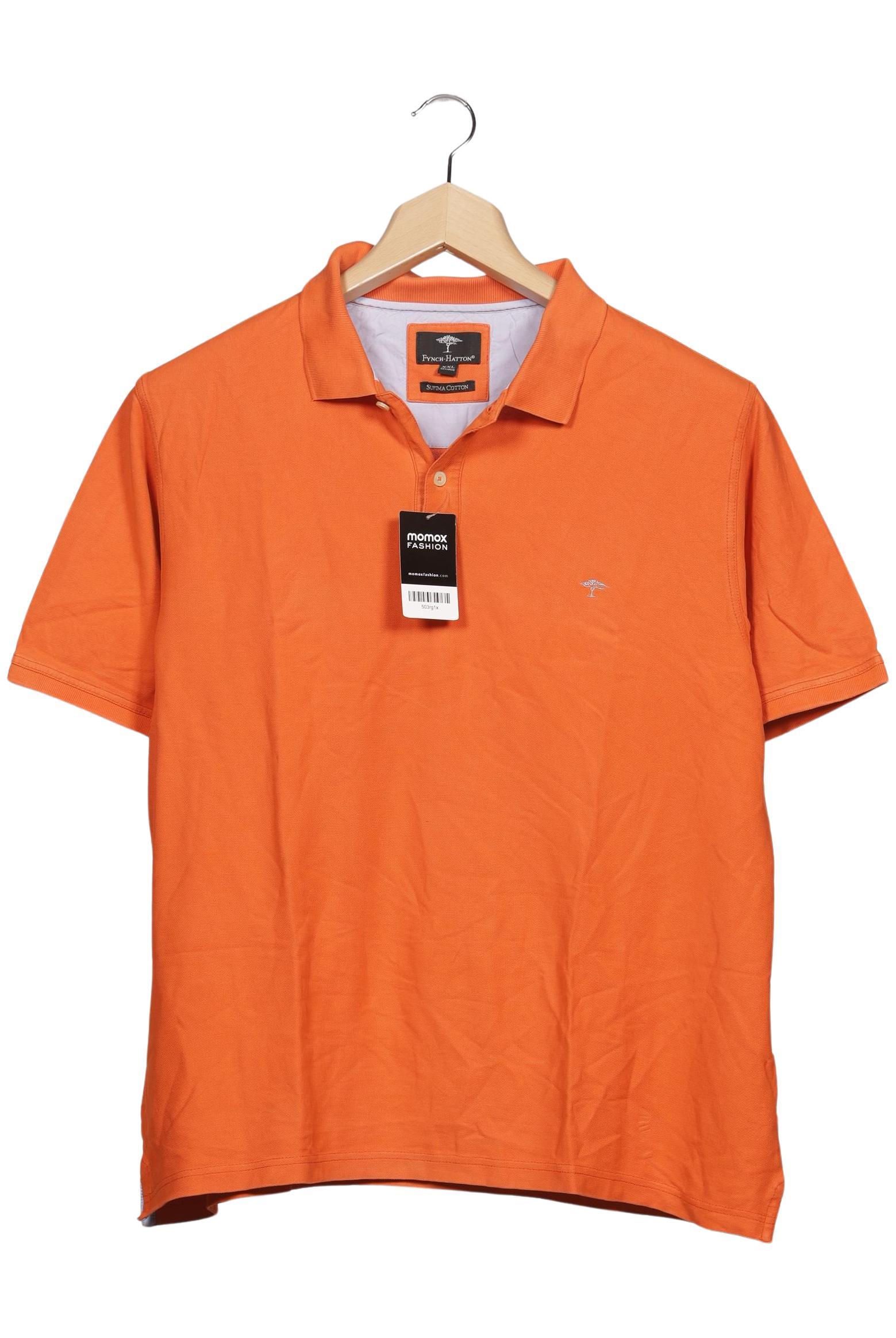 

Fynch Hatton Herren Poloshirt, orange, Gr. 56