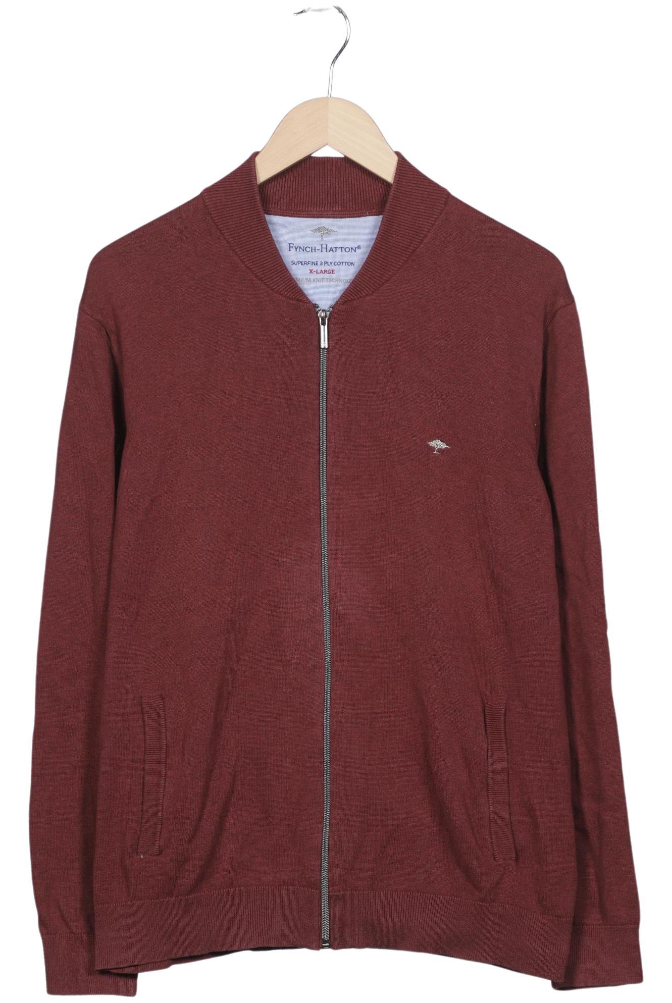 

Fynch Hatton Herren Strickjacke, bordeaux, Gr. 54
