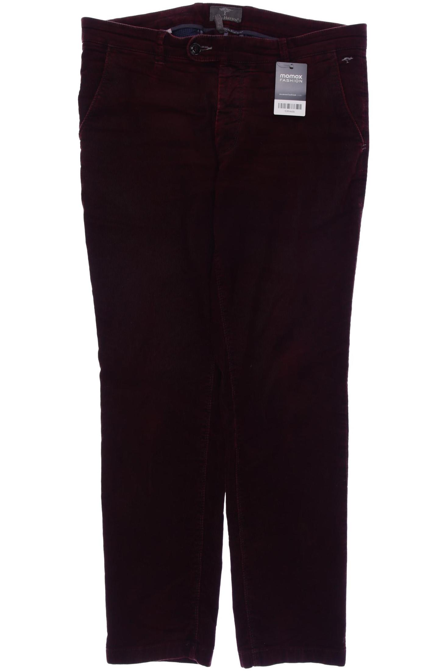 

Fynch Hatton Herren Stoffhose, bordeaux