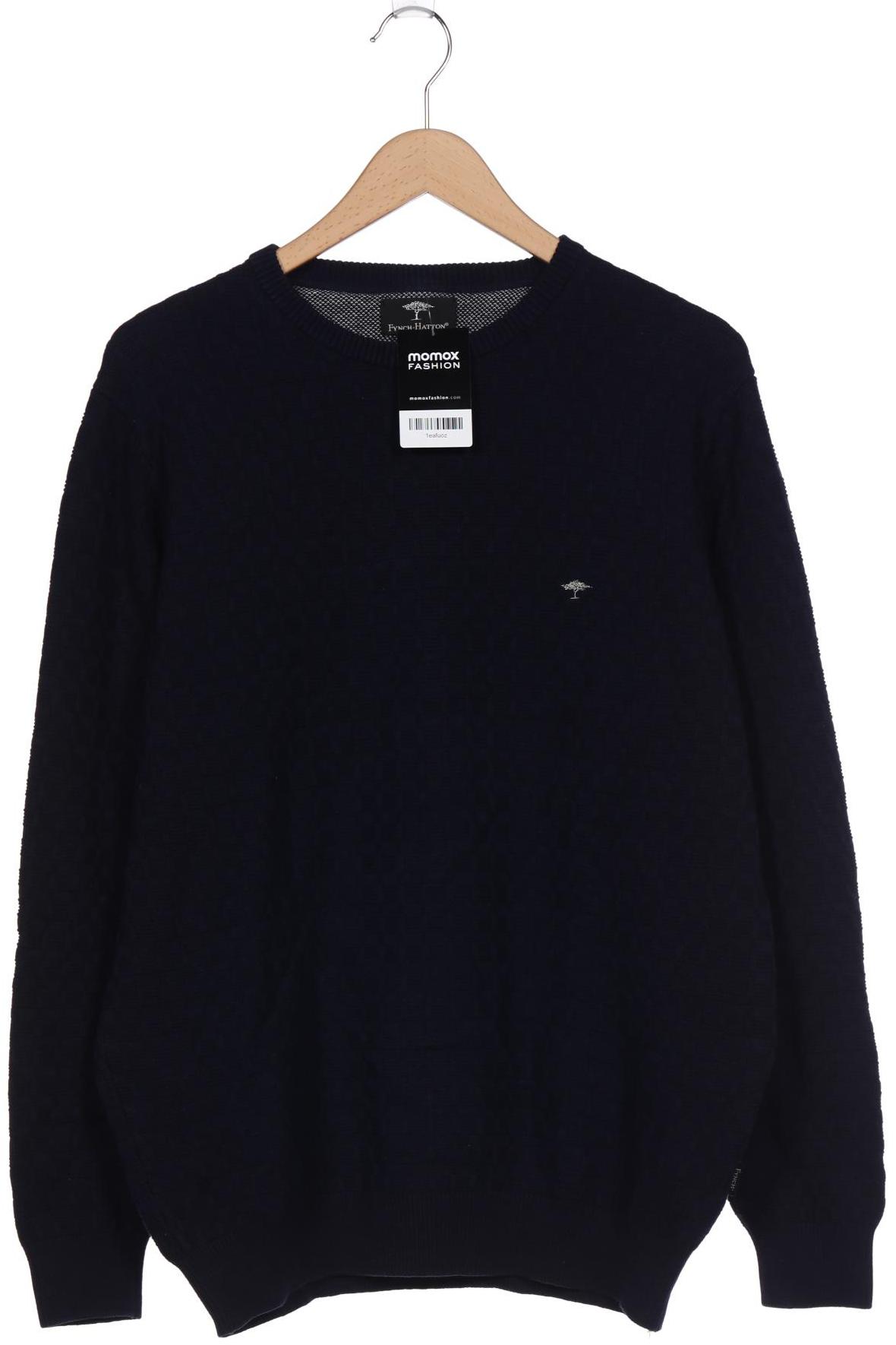 

Fynch Hatton Herren Pullover, marineblau