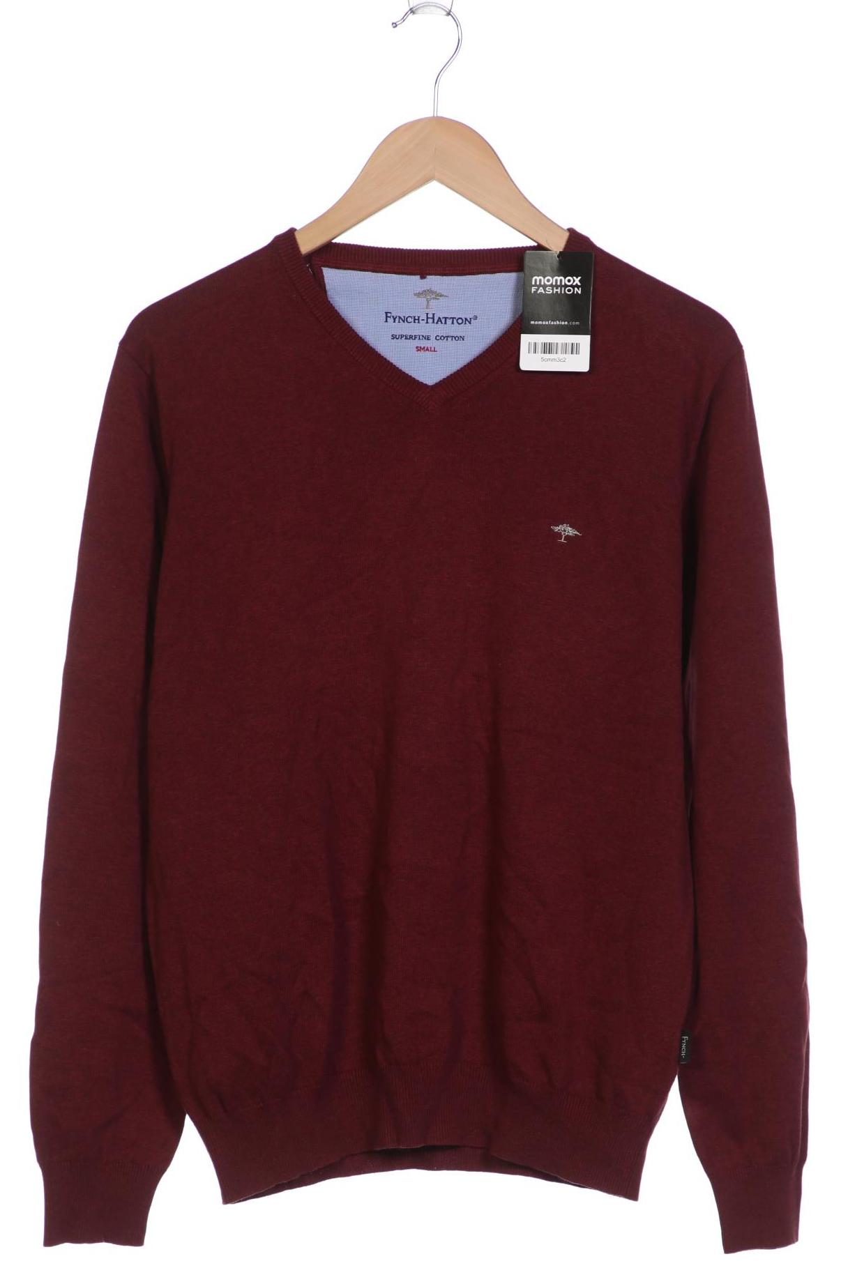 

Fynch Hatton Herren Pullover, bordeaux