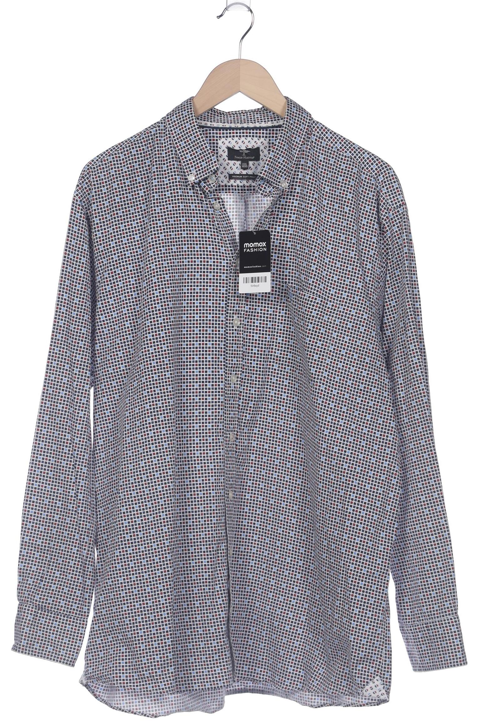 

Fynch Hatton Herren Hemd, marineblau, Gr. 56