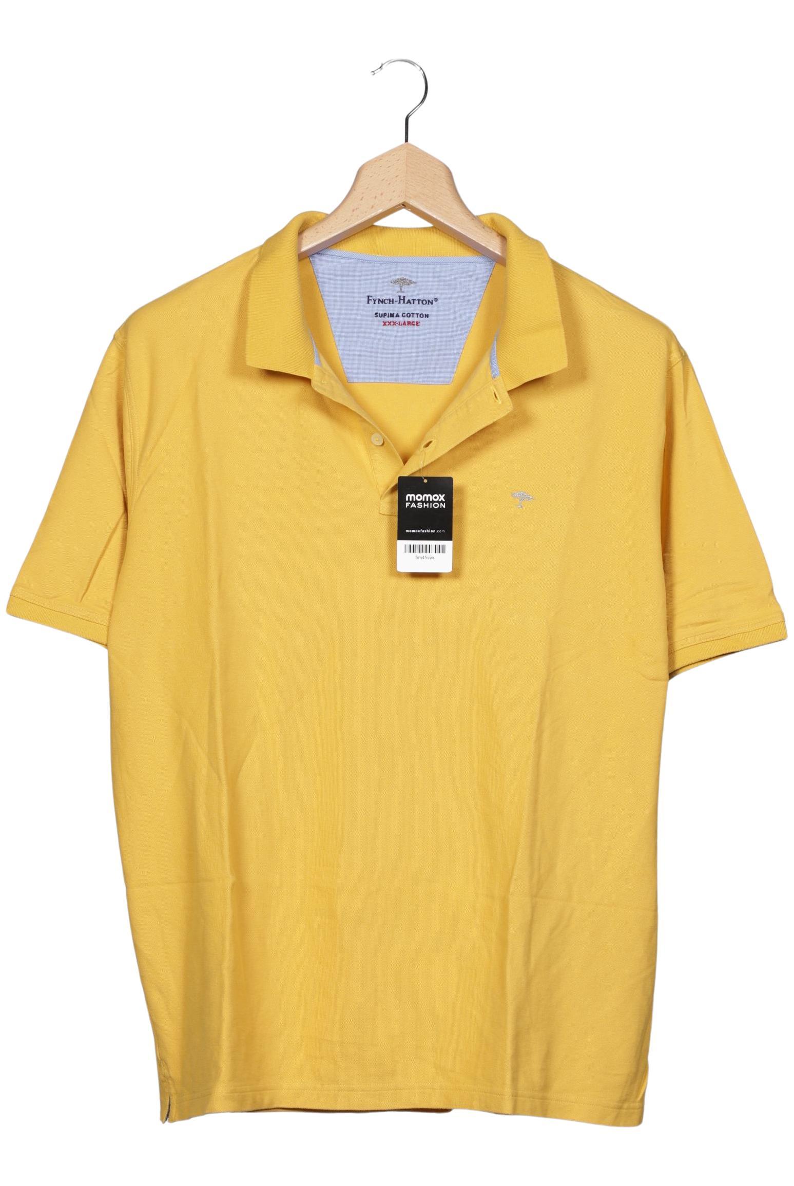 

Fynch Hatton Herren Poloshirt, gelb, Gr. 58