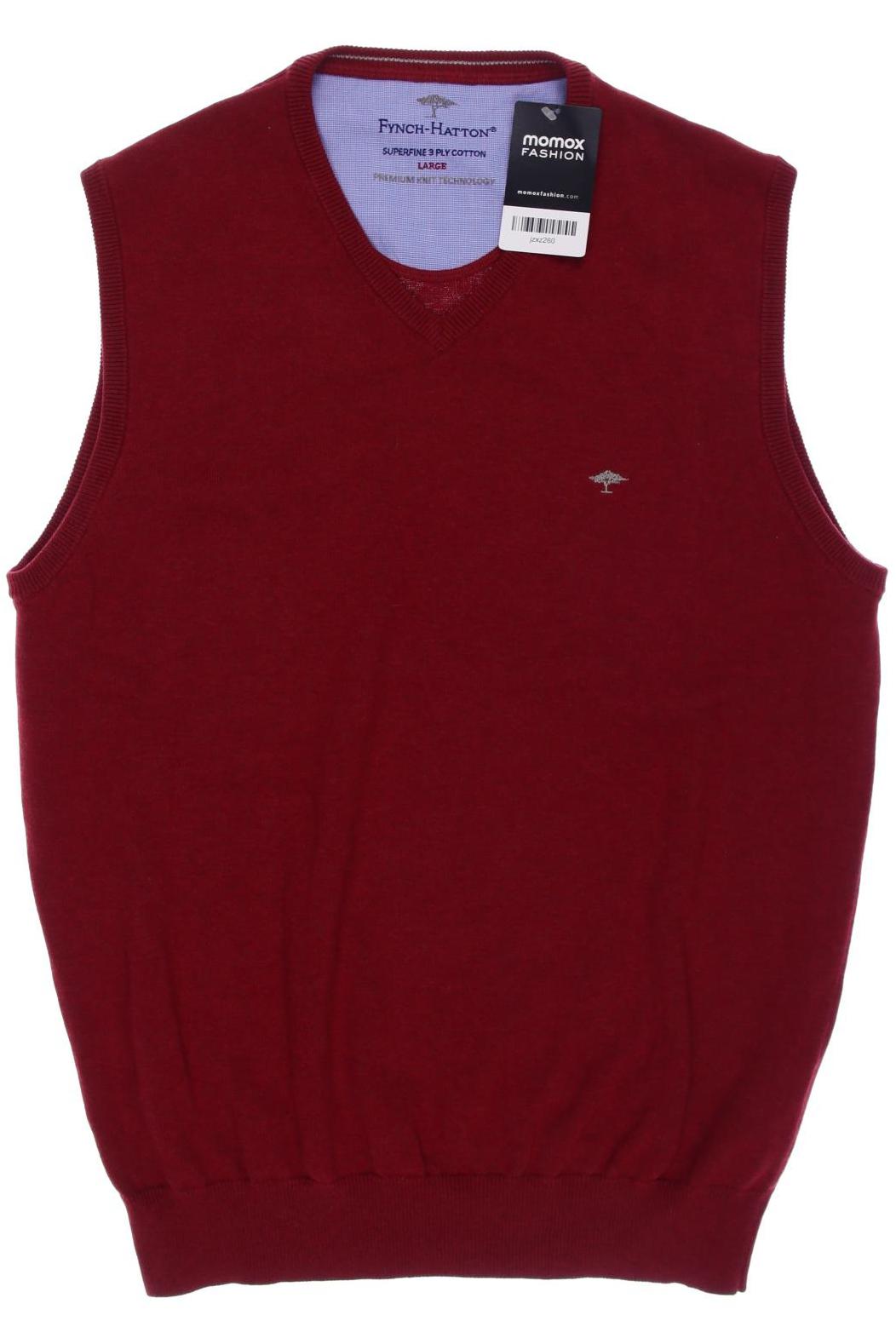 

Fynch Hatton Herren Pullover, bordeaux